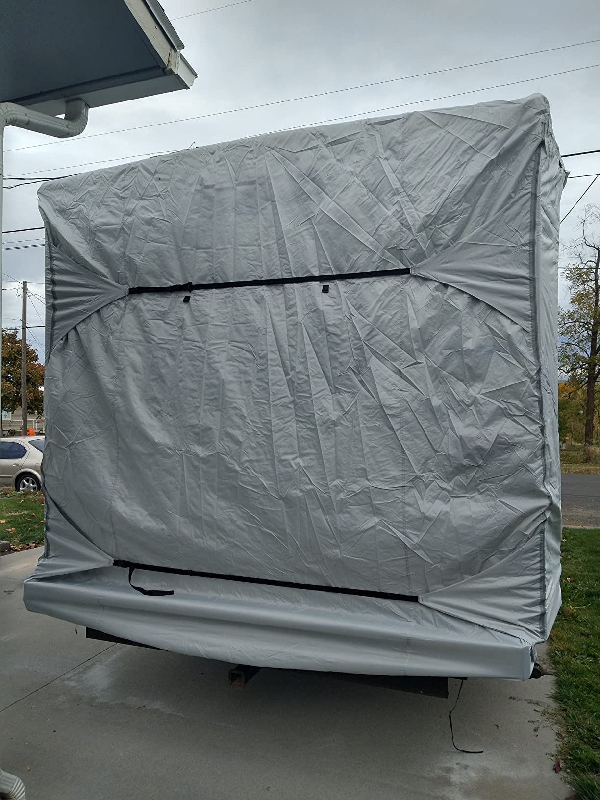 Classic Accessories Over Drive PermaPRO Extra Tall 5th Wheel Trailer Cover, Fits 37' - 41' RVs, RV Cover, Camper Cover, Travel Trailer Cover customer photo 2