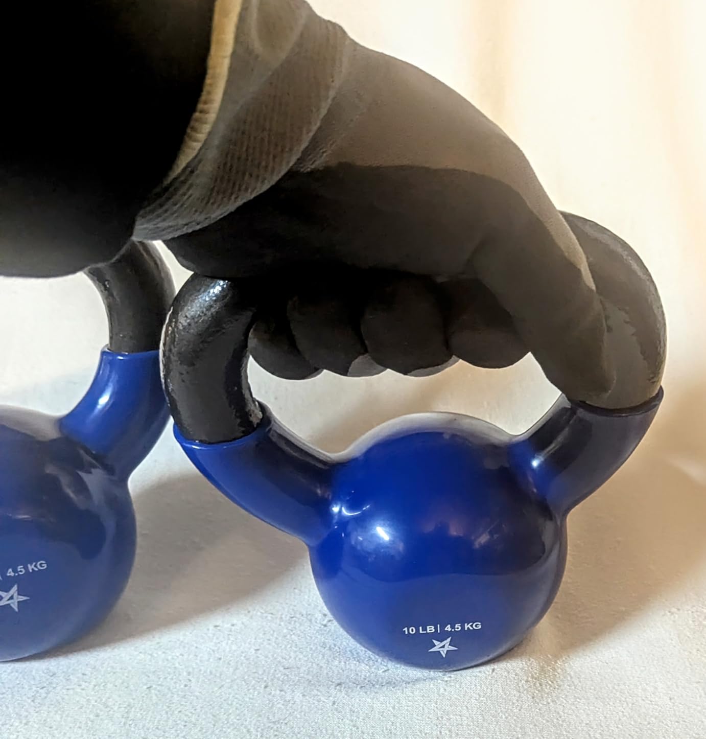 Yes4All Vinyl Kettlebell, 5–100 Lb Strength Training Kettlebell customer photo 1