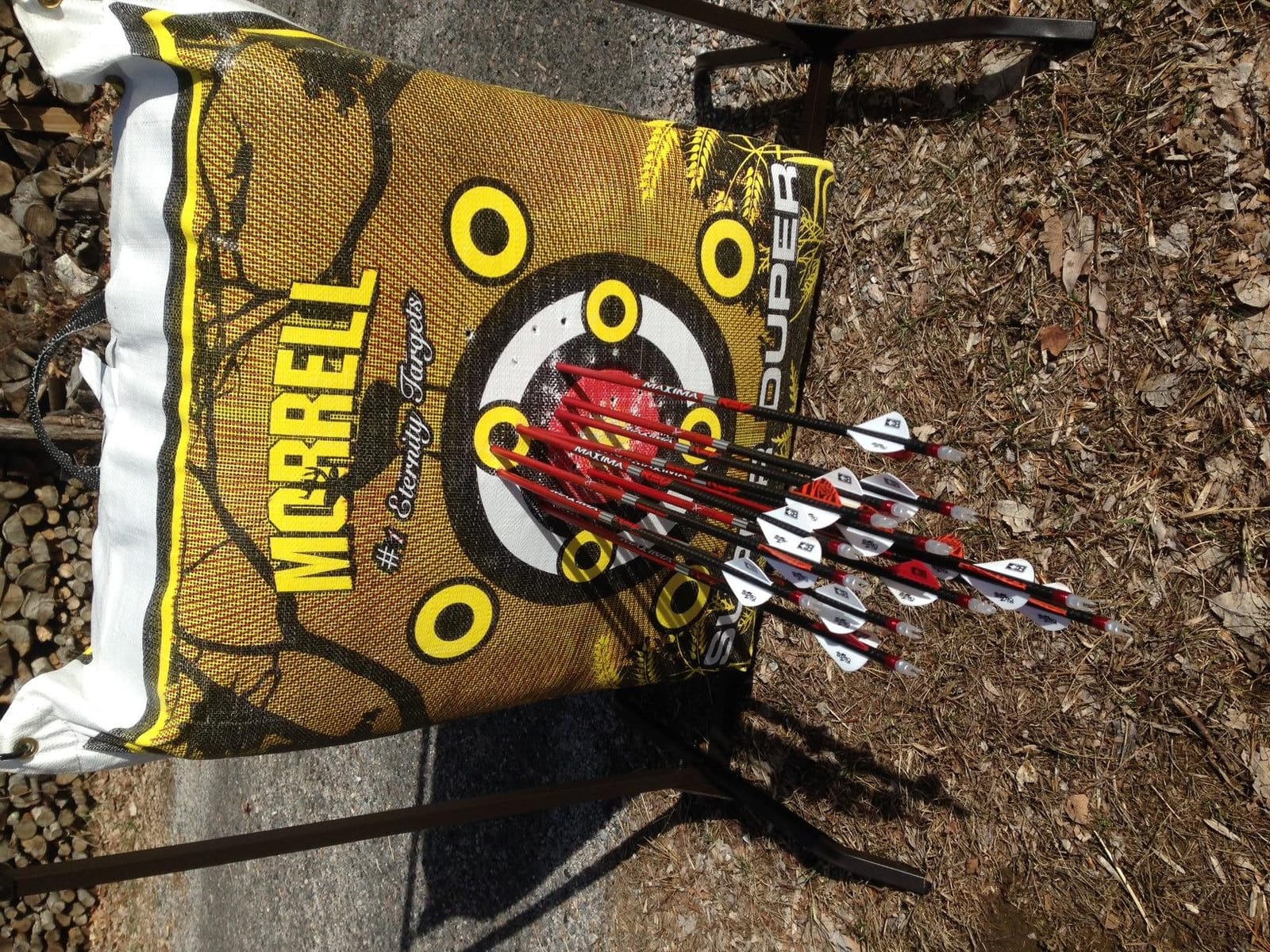 Morrell Super Duper Field Point Bow Targets Archery Block Bag, Yellow - Portable Outdoor Target Practice Equipment for High Speed Compound Bows and Crossbows customer photo 1
