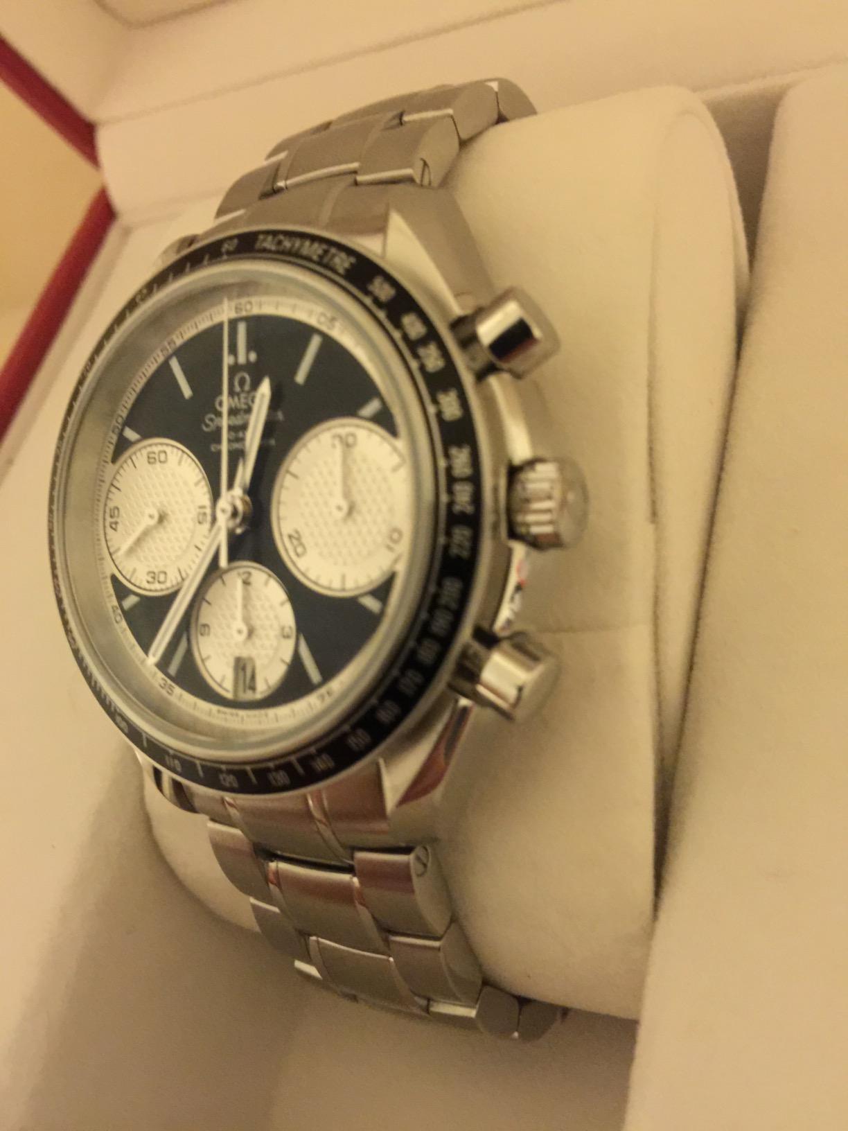 Men's 326.30.40.50.01.002 Speed Master Racing Analog Display Swiss Automatic Silver Watch customer photo 1