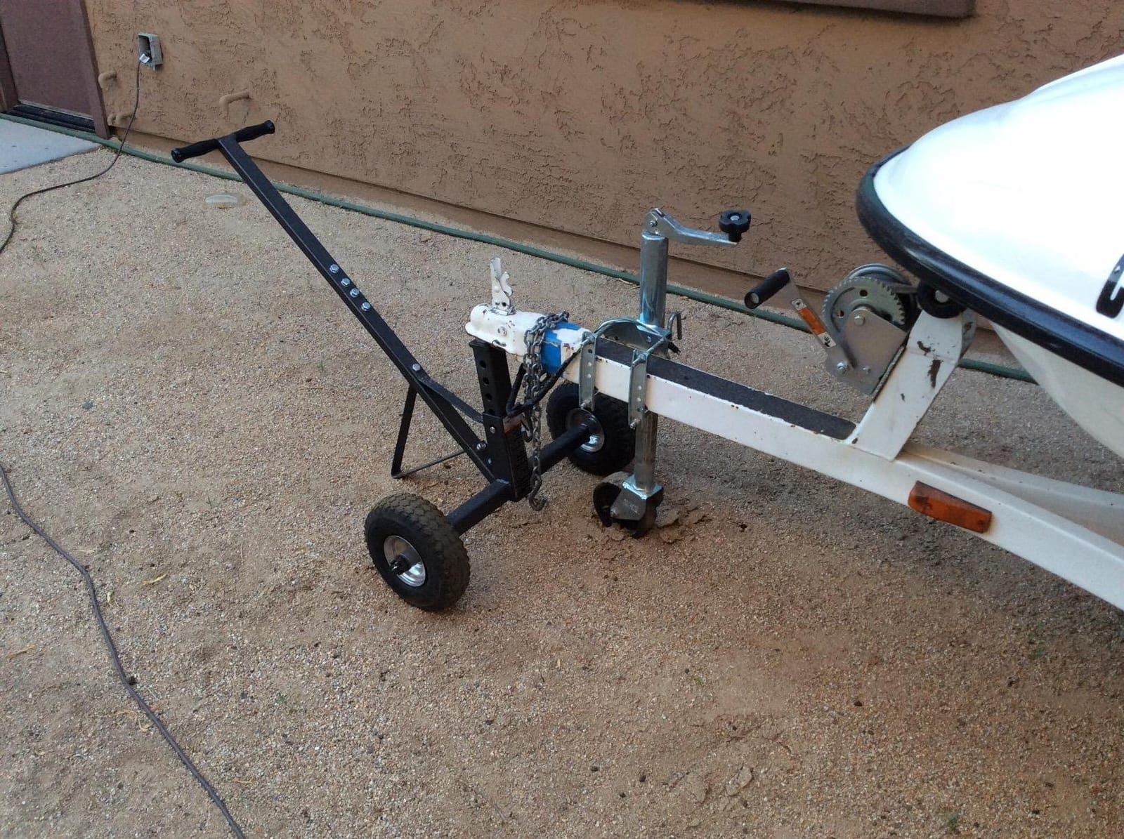 Tow Tuff Heavy Duty Trailer Dolly - Trailers - 600 lb Adjustable Hitch customer photo 1