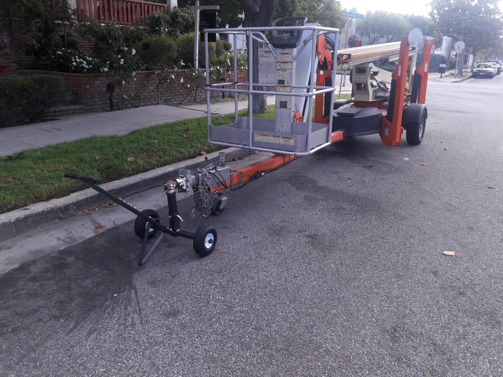 Tow Tuff Heavy Duty Trailer Dolly - Trailers - 600 lb Adjustable Hitch customer photo 2