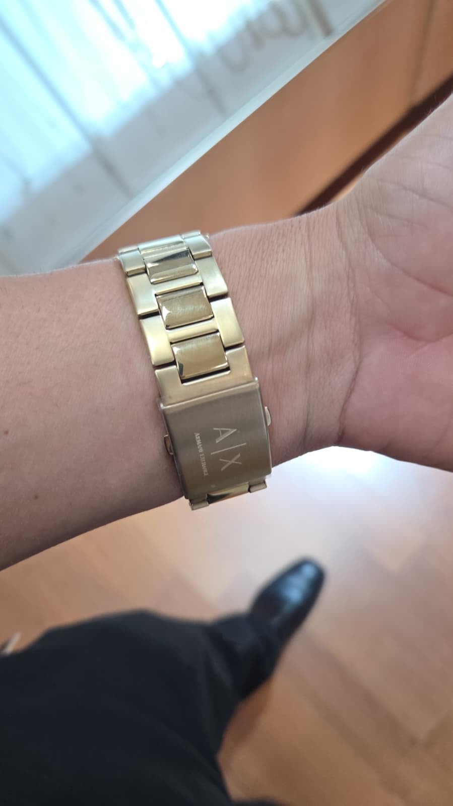 Armani Exchange A|X Stainless Steel Chronograph Watch for Men customer photo 1