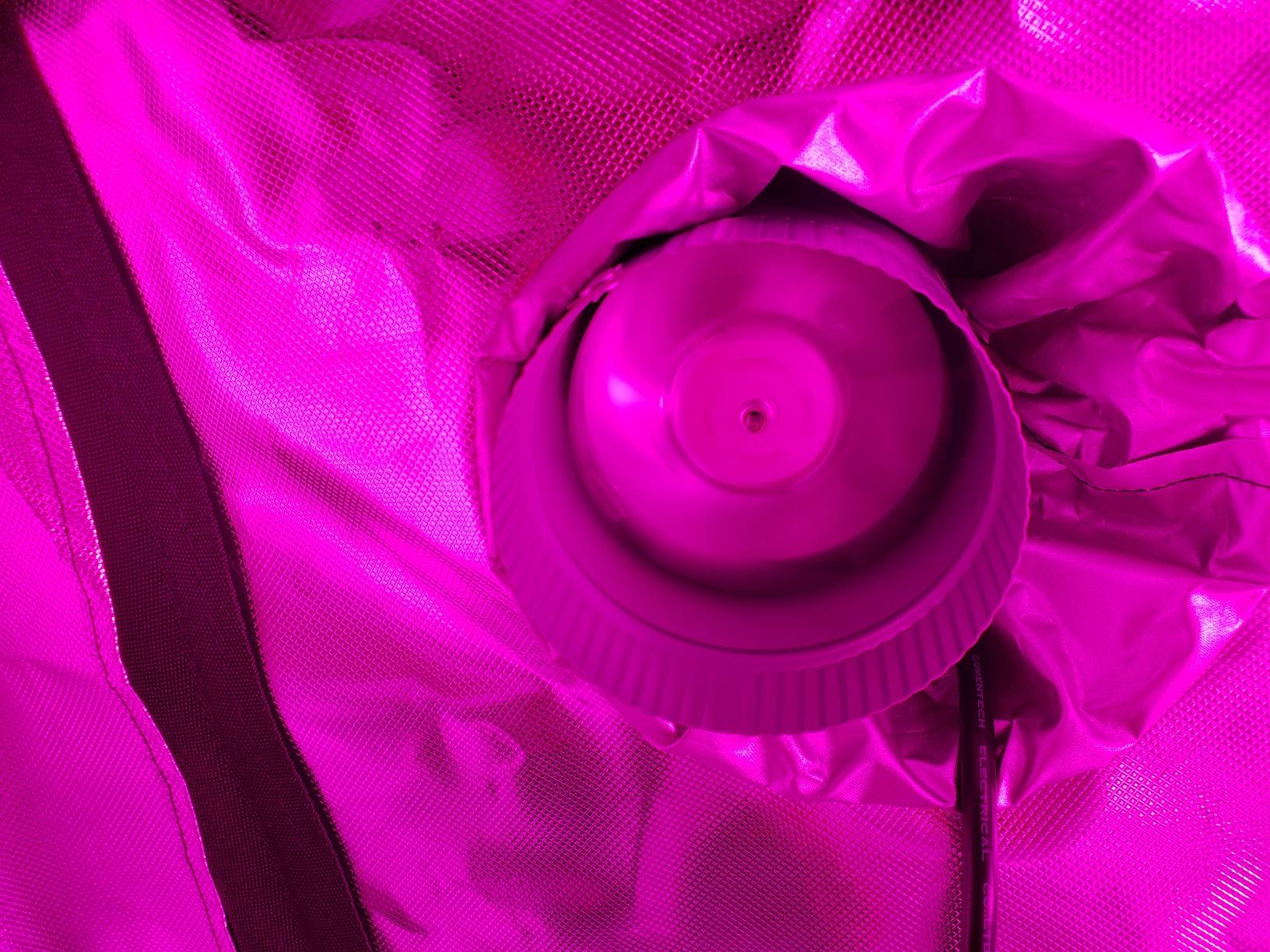 iPower 4 Inch 100 CFM Inline Duct Fan with Low Noise, Exhaust Booster for HVAC Ventilation in Grow Tent, Basements, Bathrooms and Kitchens, Grey customer photo 1