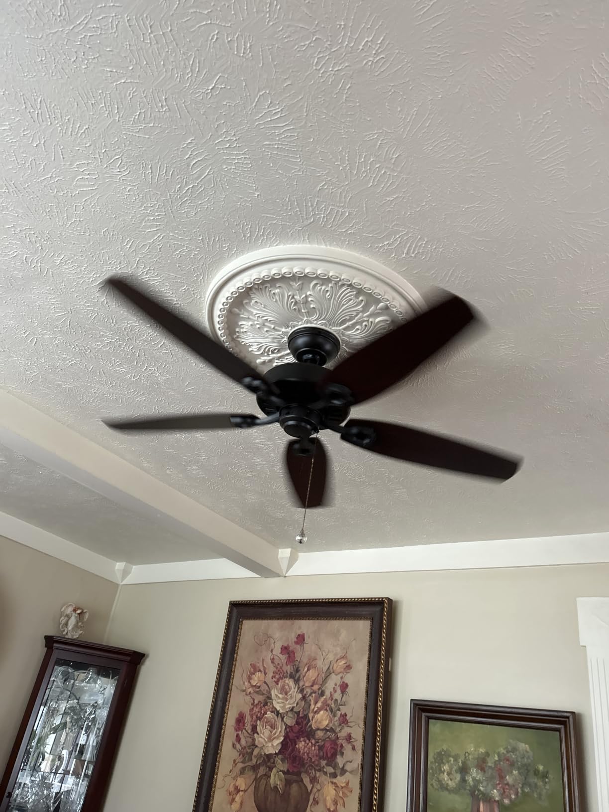 Hunter Builder Elite, Indoor, Ceiling Fan, No Light, 52 inch, Snow White customer photo 2