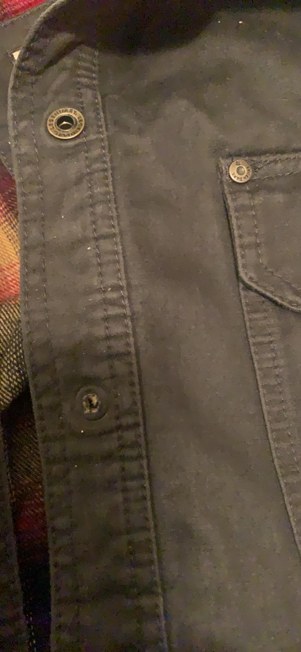 Legendary Whitetails Mens Flannel Lined Waxed Cotton Shirt Jacket customer photo 1