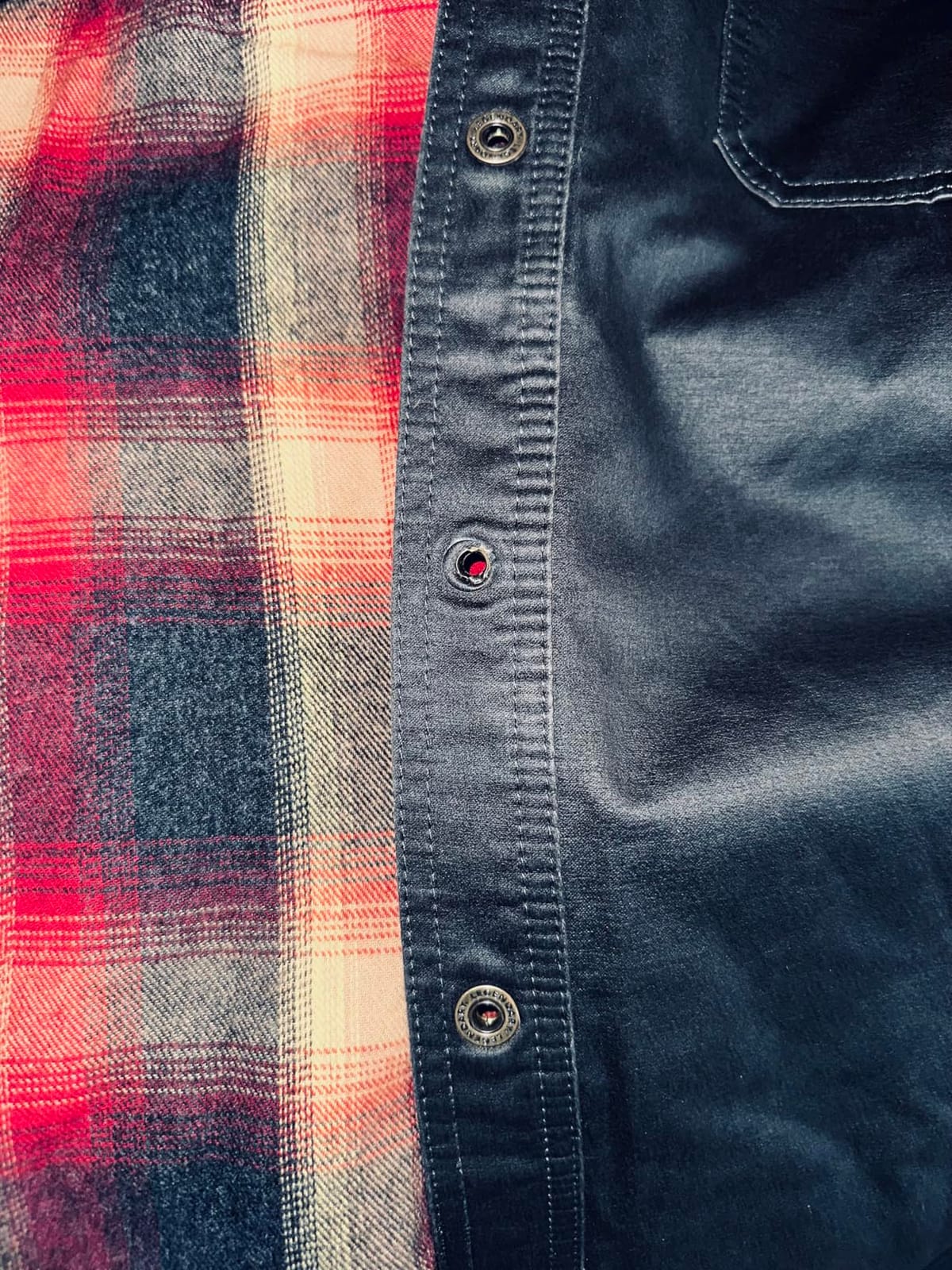 Legendary Whitetails Mens Flannel Lined Waxed Cotton Shirt Jacket customer photo 2