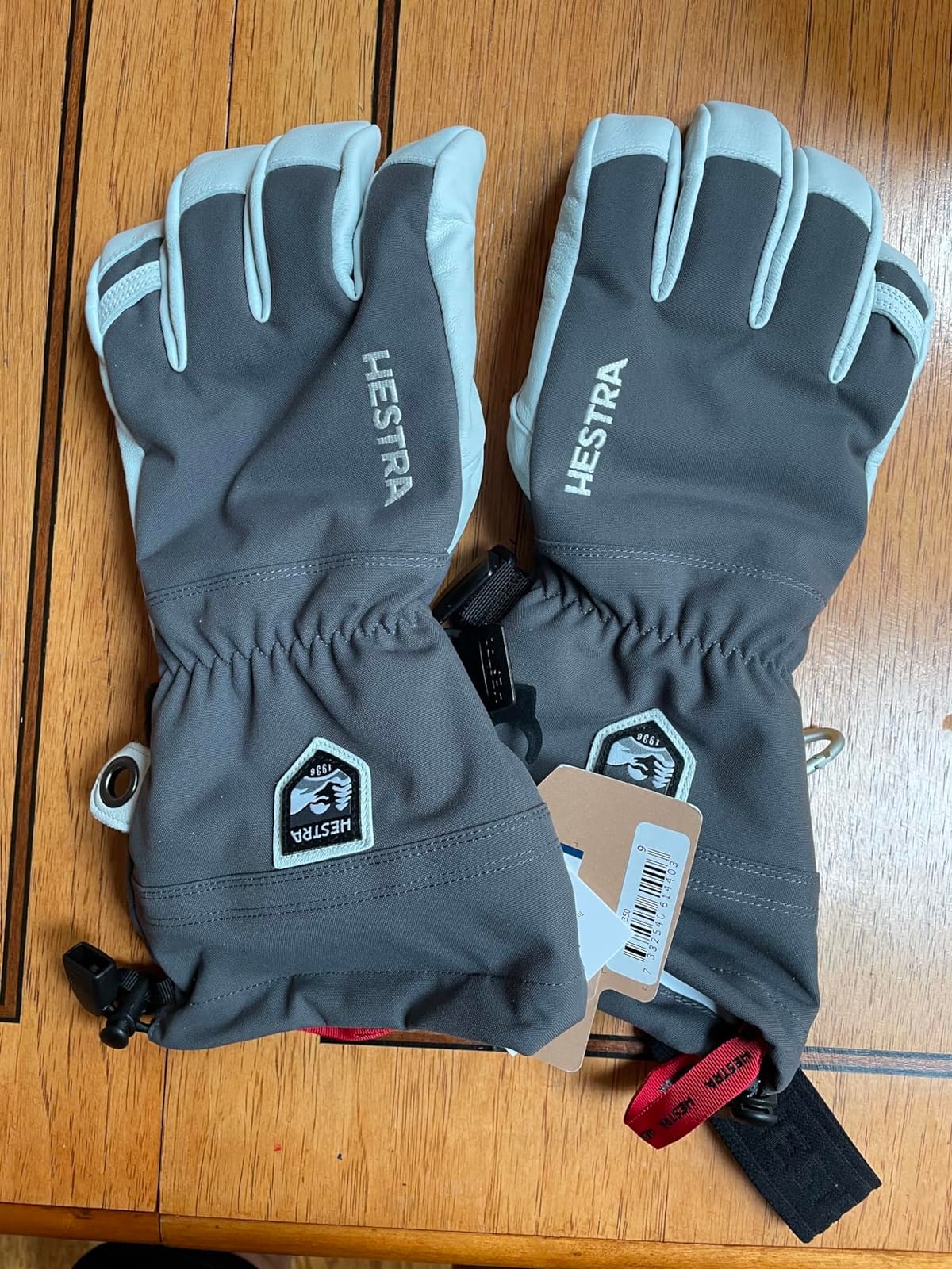 Hestra Army Leather Heli Ski Glove, 5-Finger Snow Glove for Skiing & Snowboarding for Men & Women customer photo 2