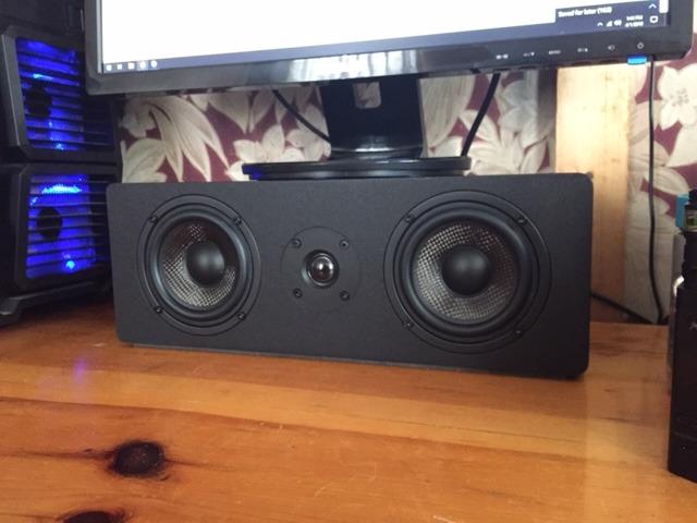 Micca MB42X-C Advanced 2-Way Passive Center Channel Speaker, Each, Black customer photo 2
