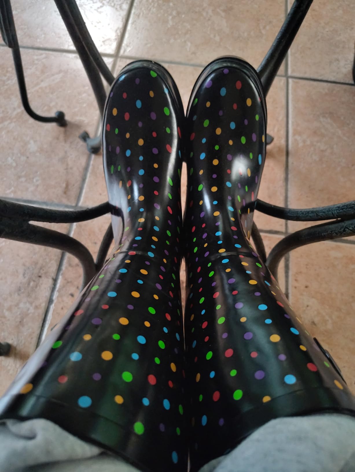 Western Chief Women's Tall Waterproof Rain Boot Outdoor Garden Shoes customer photo 1
