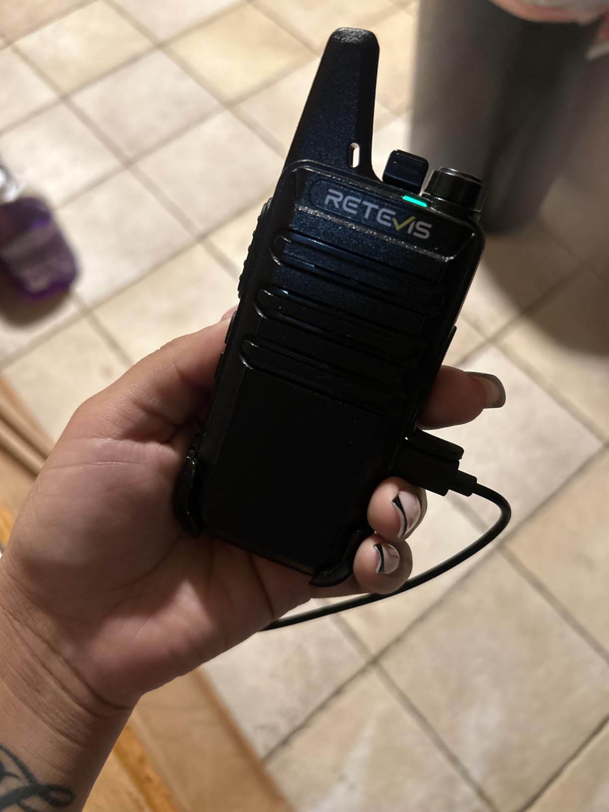 Retevis RT22 Compact & Lightweight FRS Walkie Talkies Long Range (4 Pack) customer photo 1