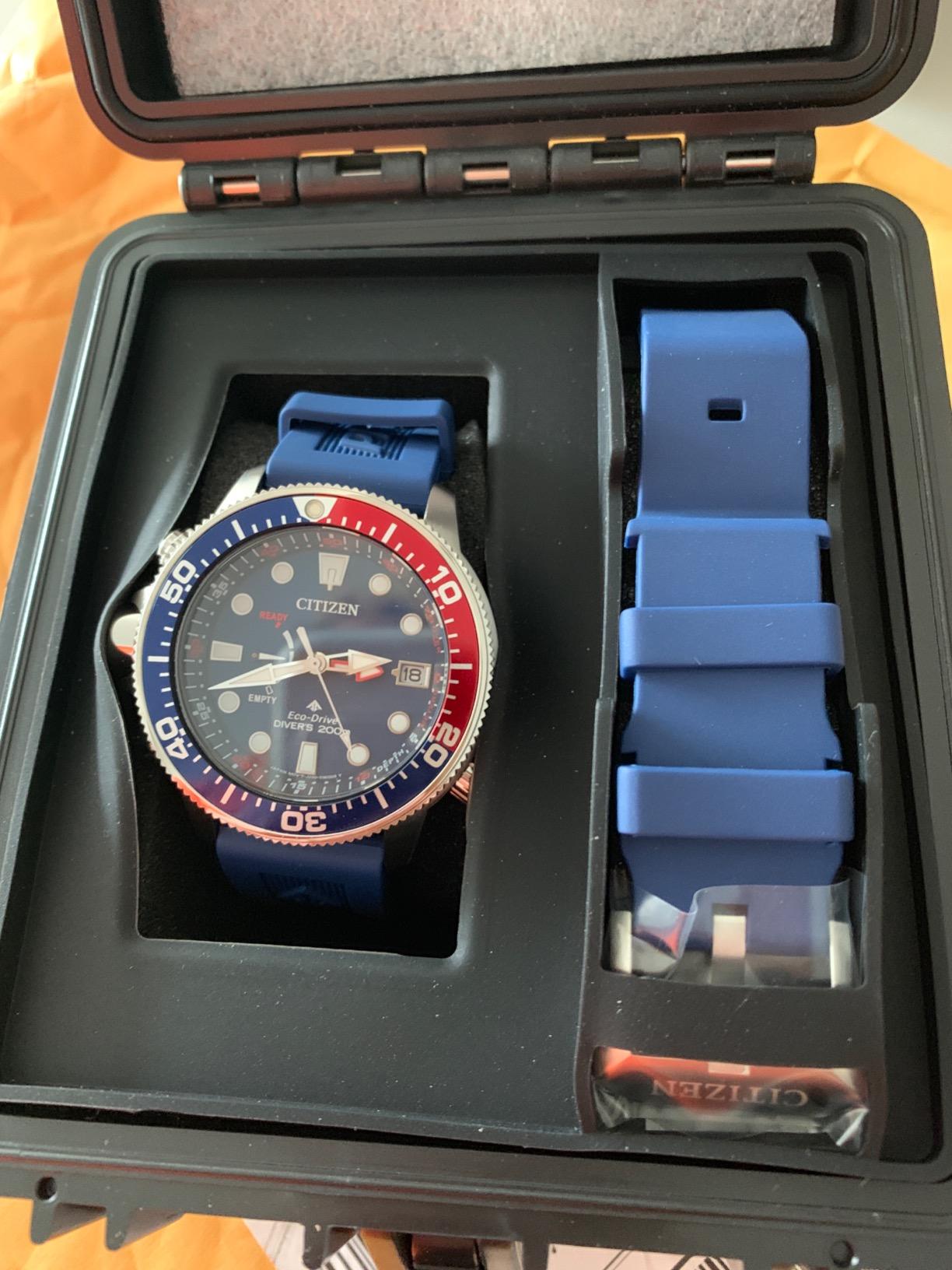 Citizen Men's Eco-Drive Promaster Sea Aqualand Depth Meter Watch customer photo 2
