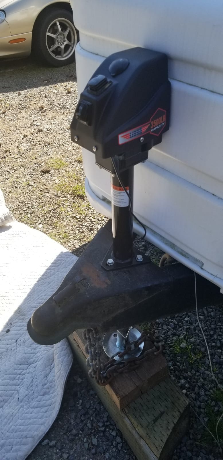 LIBRA 3500lbs Electric Power A-Frame Tongue Jack for Trailer & Camper 26041 customer photo 2