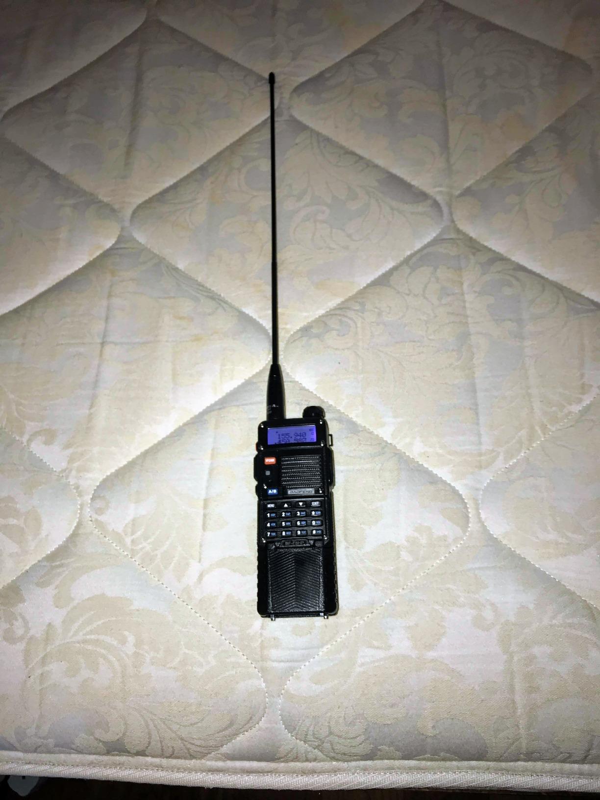 BAOFENG BF-F8HP (UV-5R 3rd Gen) 8-Watt Dual Band Two-Way Radio (136-174MHz VHF & 400-520MHz UHF) Includes Full Kit with Large Battery customer photo 1