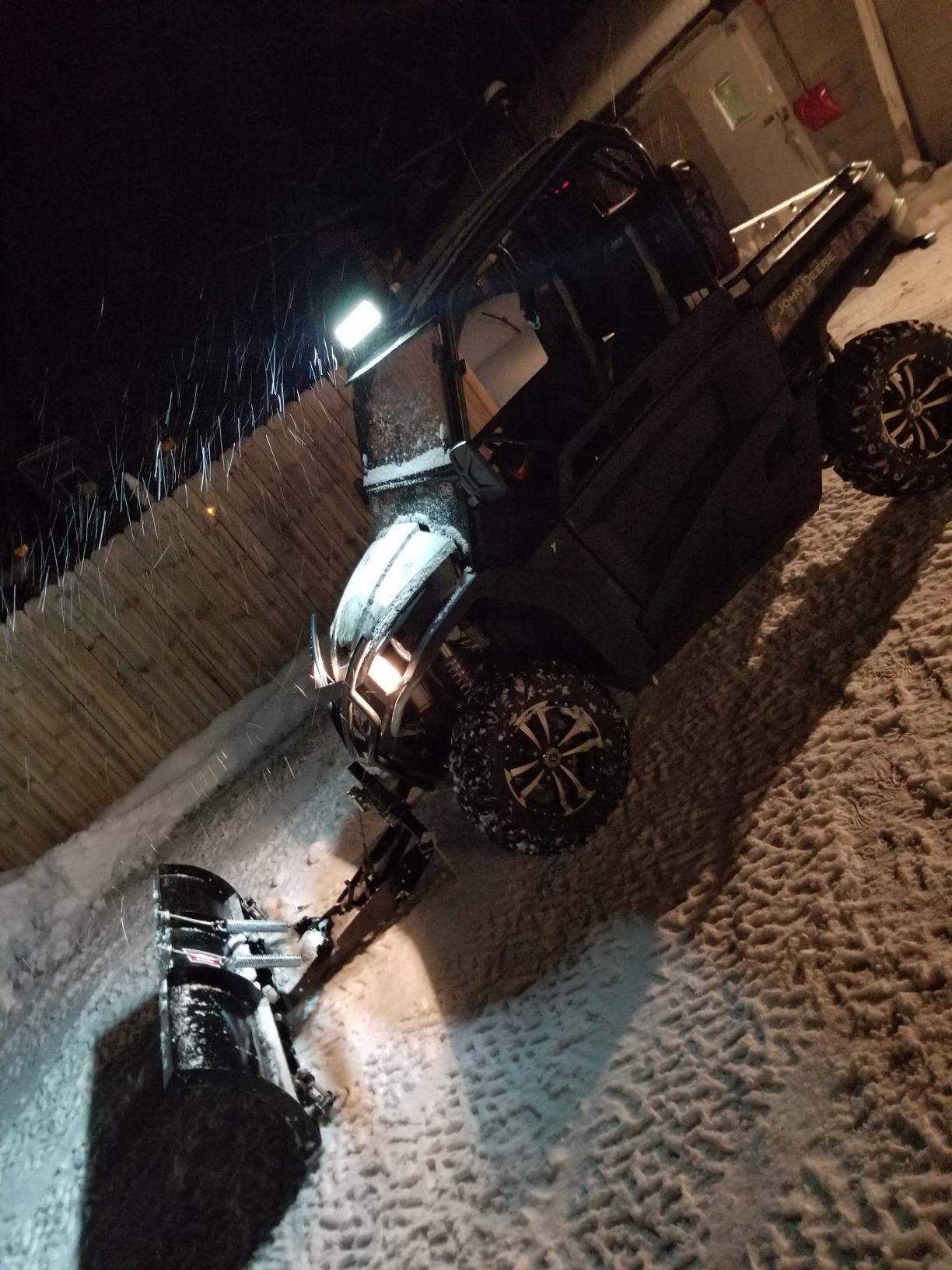 DENALI 72-inch HD Snow Plow Kit by MotoAlliance - for UTVs & mini-trucks with 2