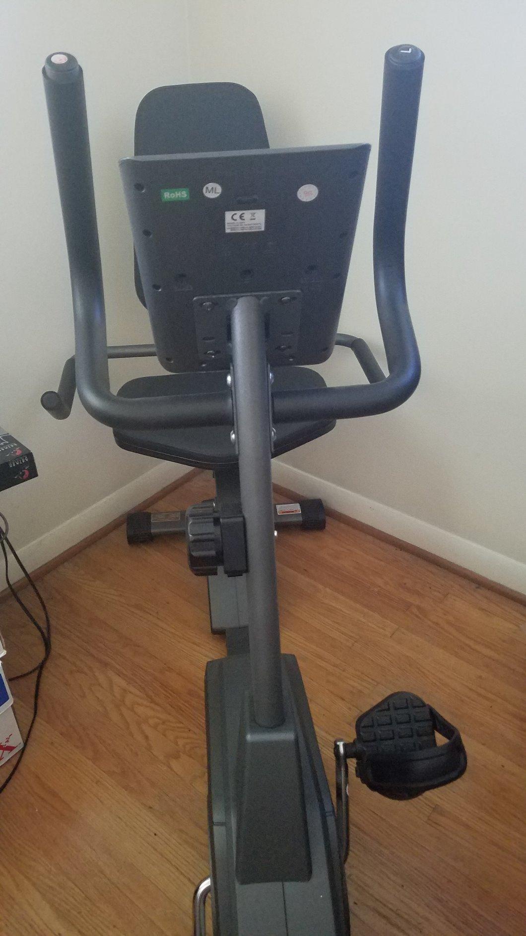Marcy Magnetic Recumbent Exercise Bike with 8 Resistance Levels customer photo 1