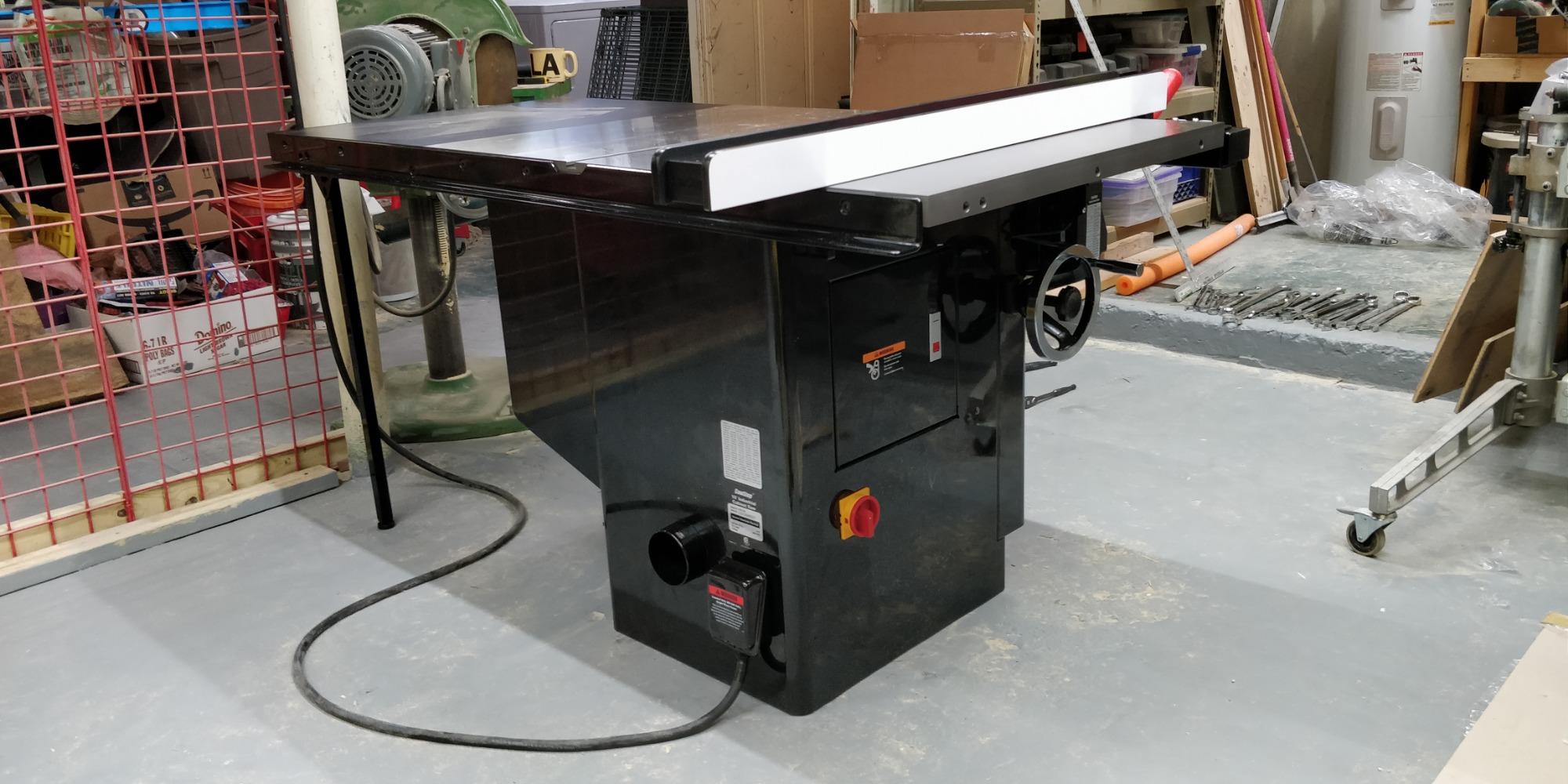 SAWSTOP 10-Inch Industrial Cabinet Saw, 5-HP, 36-Inch Industrial T-Glide Assembly (ICS51230-TGI236) customer photo 1