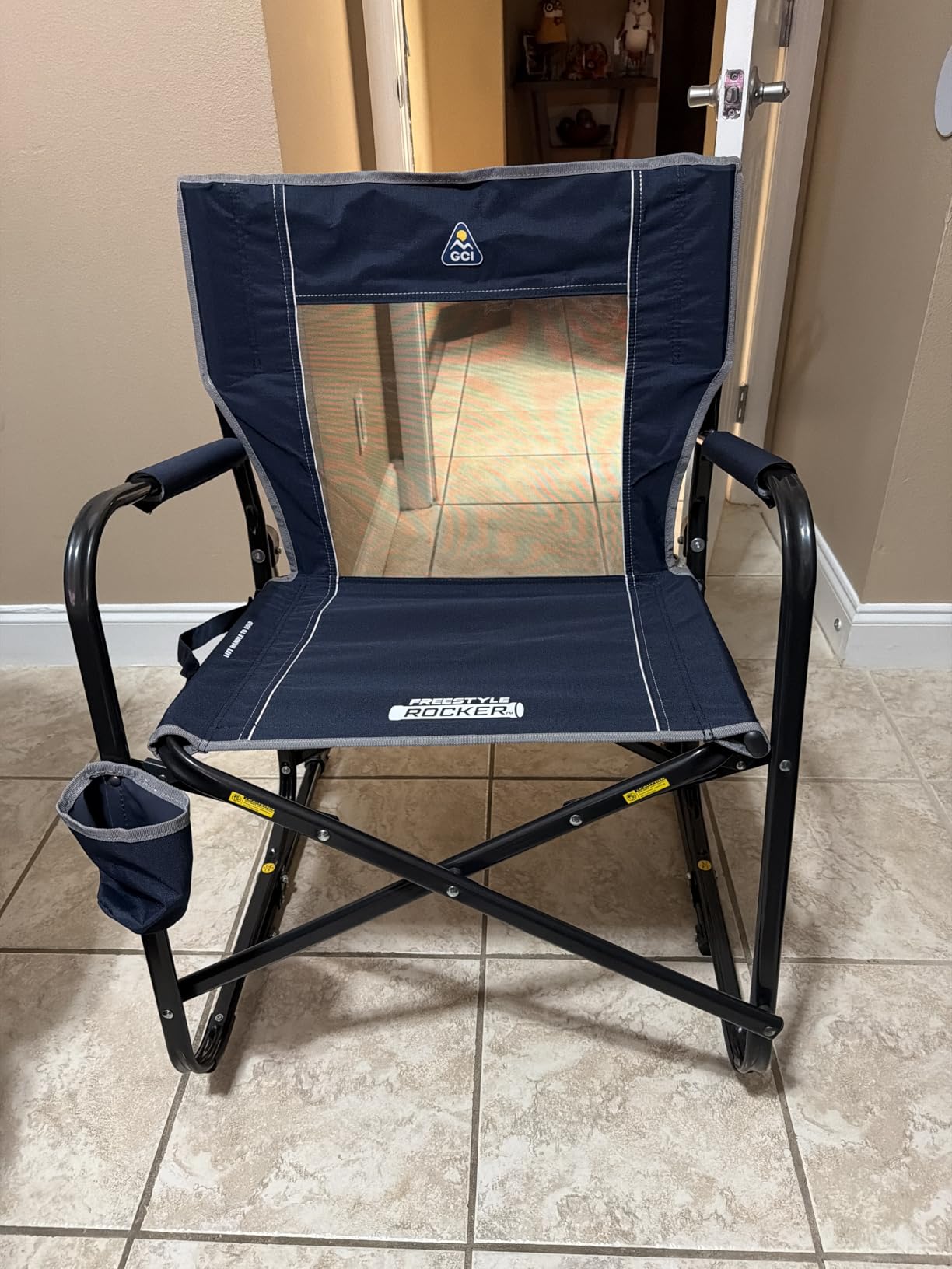 GCI Outdoor Freestyle Rocker Camping Chair - Cinnamon customer photo 1