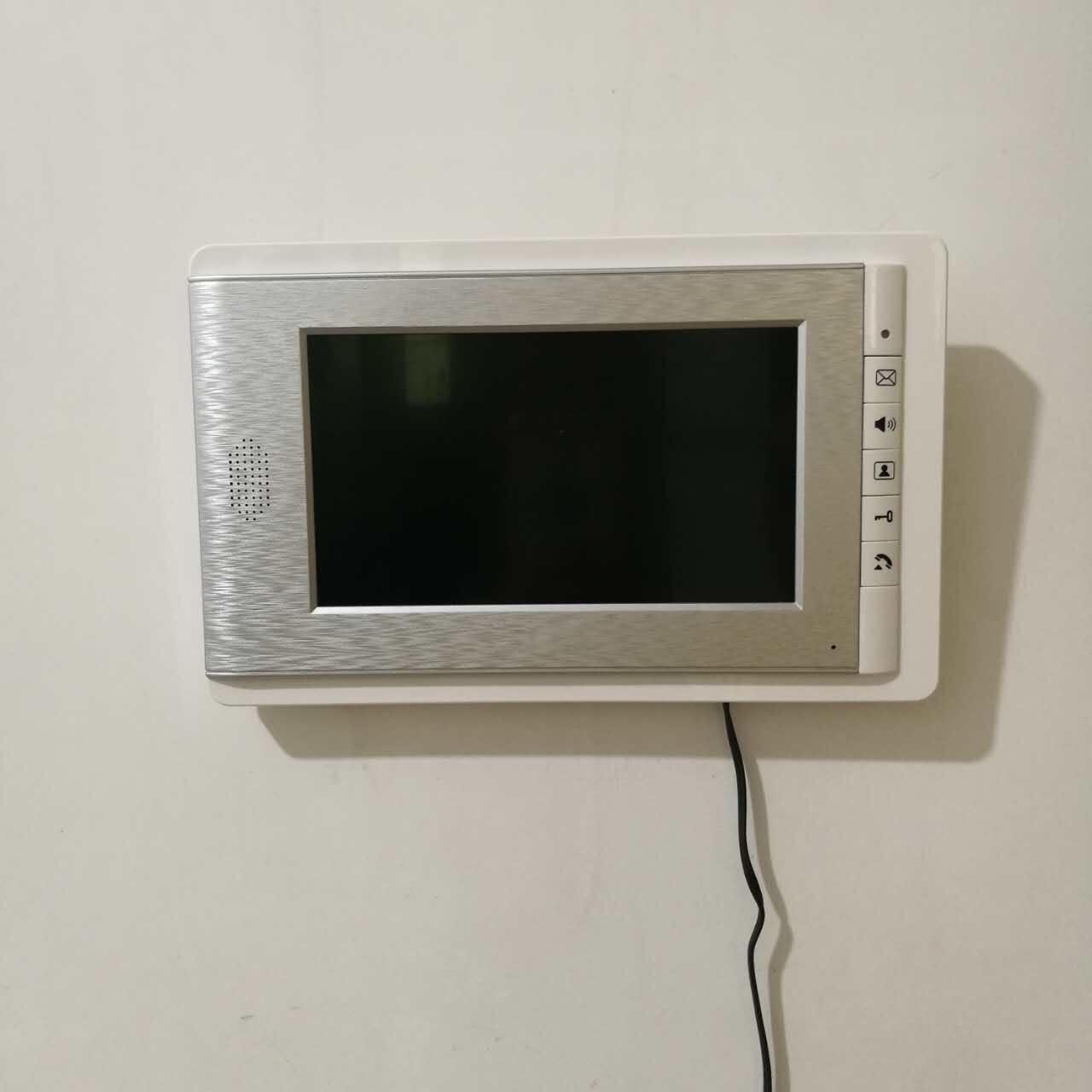 2 Units Apartment Video Intercom System with Wired 7 Inch Monitor | Video Doorbell Door Phone Kits, Indoor Outdoor IR Camera, Support Unlock, Monitoring, 2 Way Intercom for Home Apartment customer photo 1