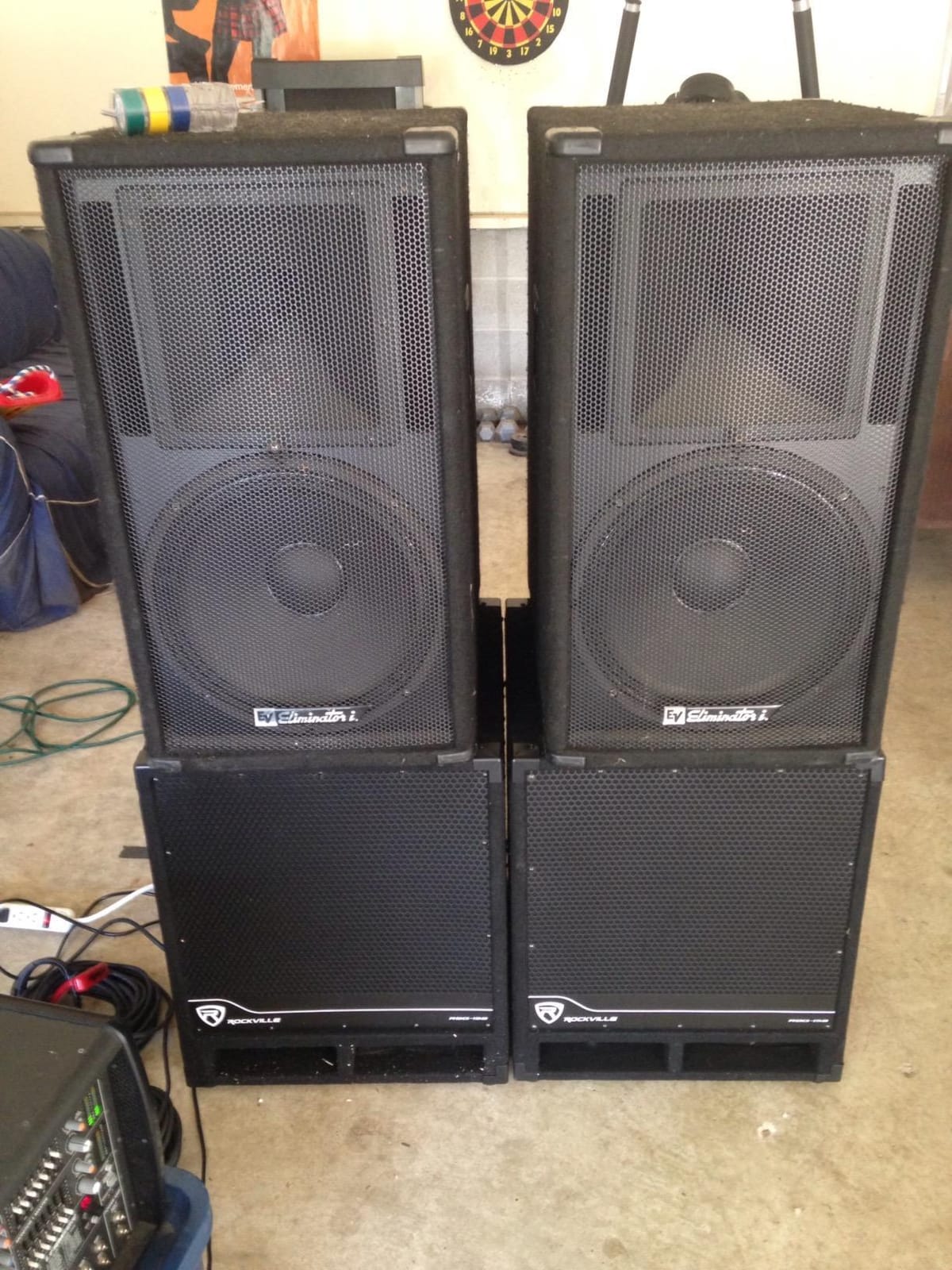 Rockville RBG12S Bass Gig 12
