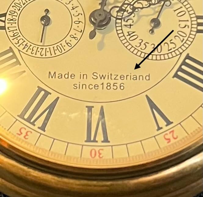 VIGOROSO Classic Mechanical Pocket Watches for Men Pocket Watch with Chain customer photo 1
