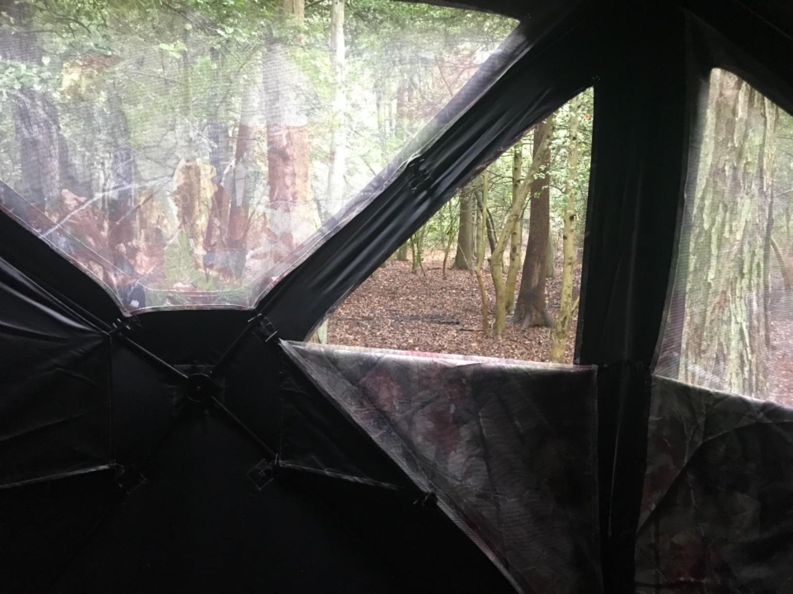 Barronett Big Cat Ground Hunting Blind, 3 Person Pop Up Portable, Backwoods Camo BC350BW customer photo 2