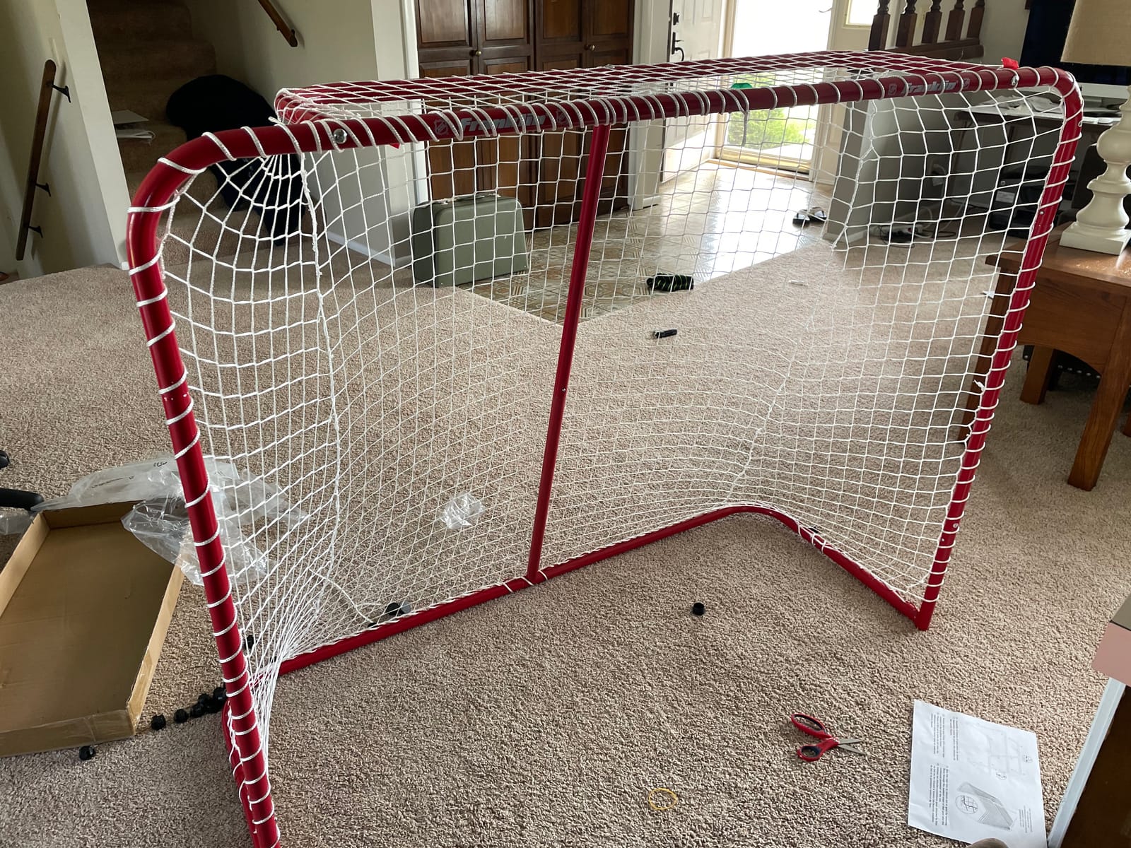 Franklin Sports NHL Youth Steel Roller Hockey Goal customer photo 1