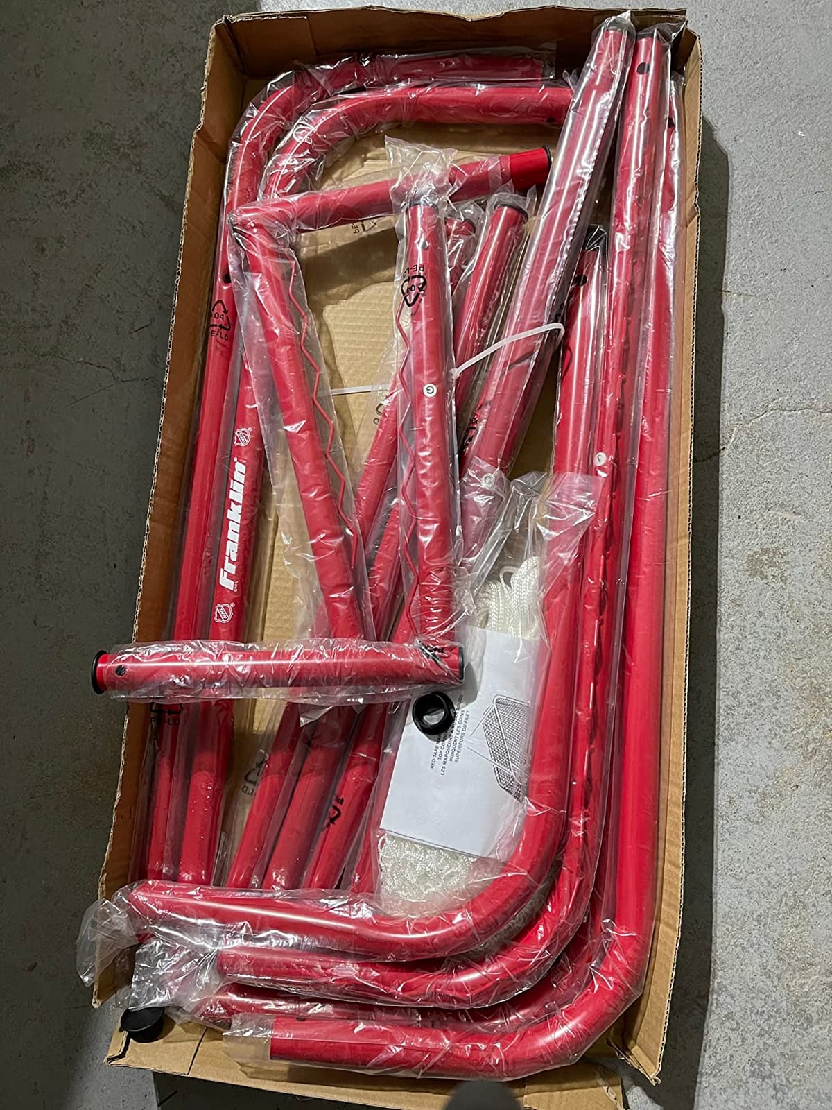 Franklin Sports NHL Youth Steel Roller Hockey Goal customer photo 2