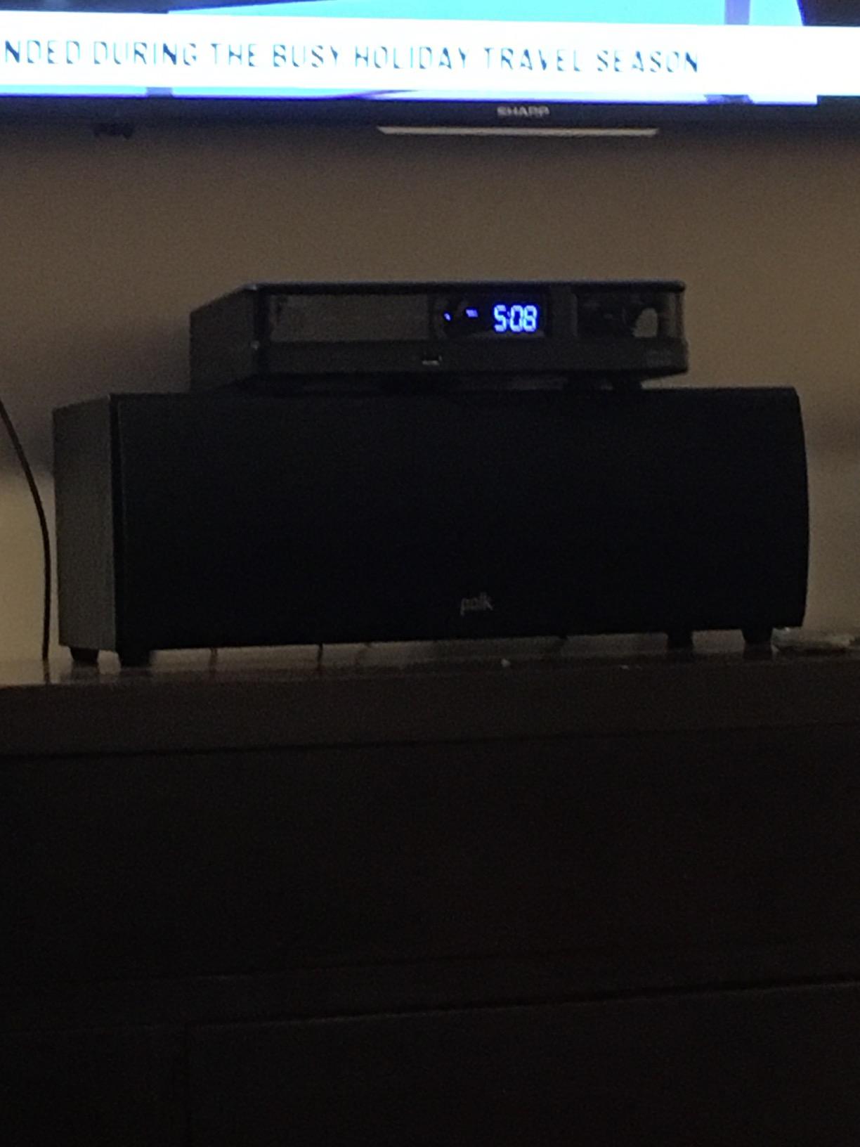 Polk Audio T30 Home Theater Center Channel Speaker - Vocal Clarity, Deep Bass Response, Dolby and DTS, Home Speaker, Single, Black | Vocal Clarity, Hi-Res Audio with Deep Bass Response, Dolby and DTS customer photo 2