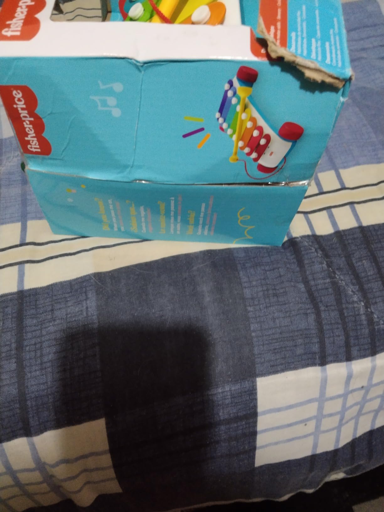 Fisher-Price Toddler Pull Toy, Classic Xylophone Pretend Musical Instrument with Mallet for Preschool Kids Ages 18+ Months customer photo 2