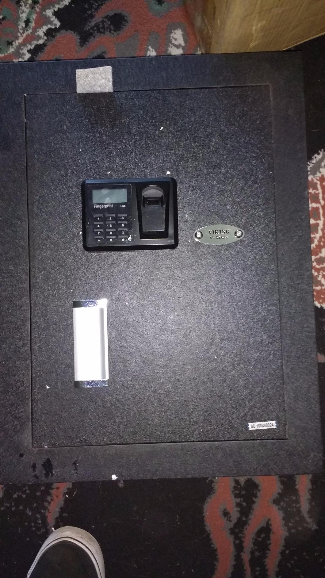 Viking Security Safe VS-52BL Hidden Wall Biometric Safe | Heavy Duty Fingerprint Access customer photo 2