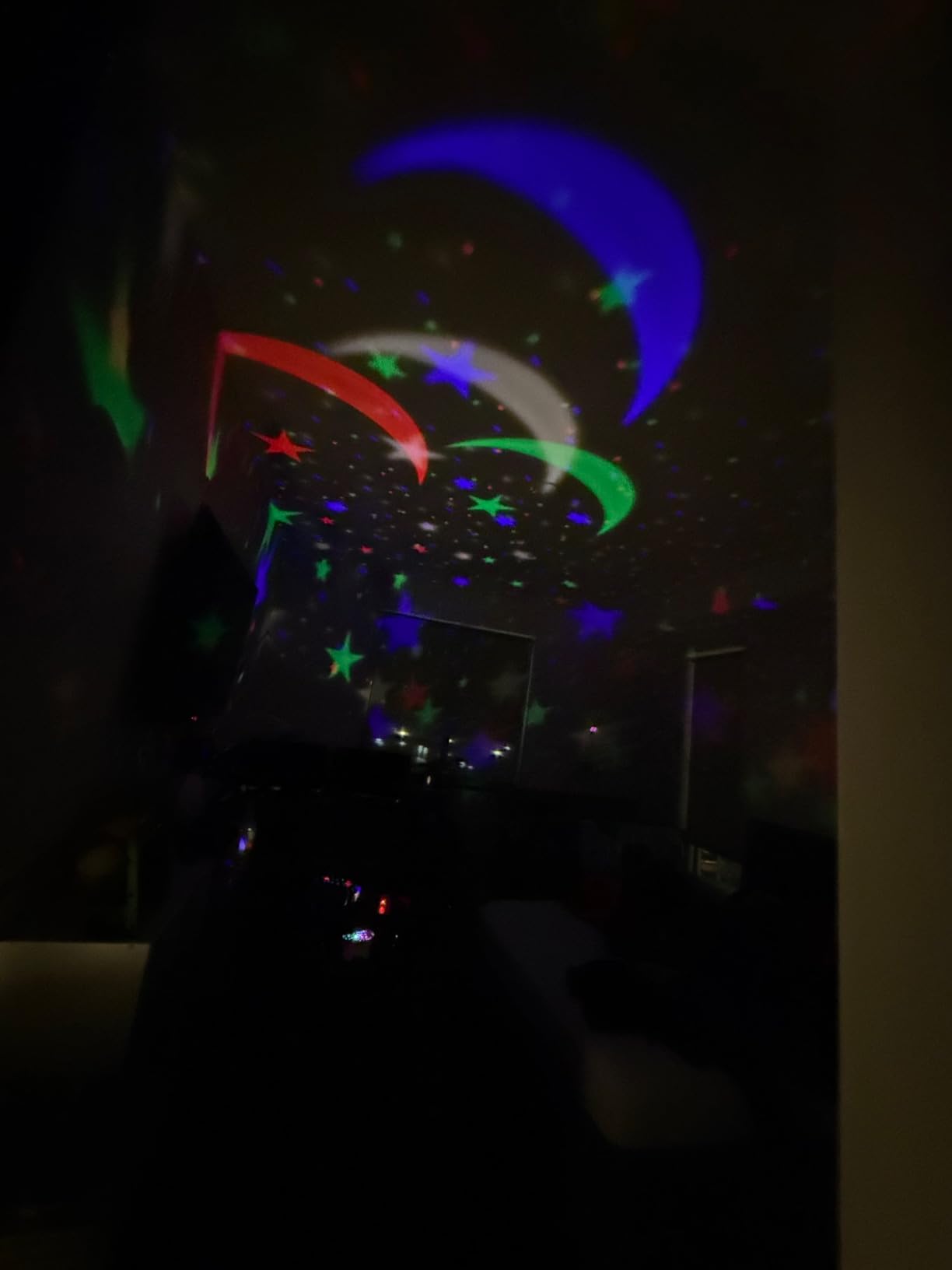 MOKOQI Star Projector Night Lights for Kids | Girls Night Light Projector customer photo 2