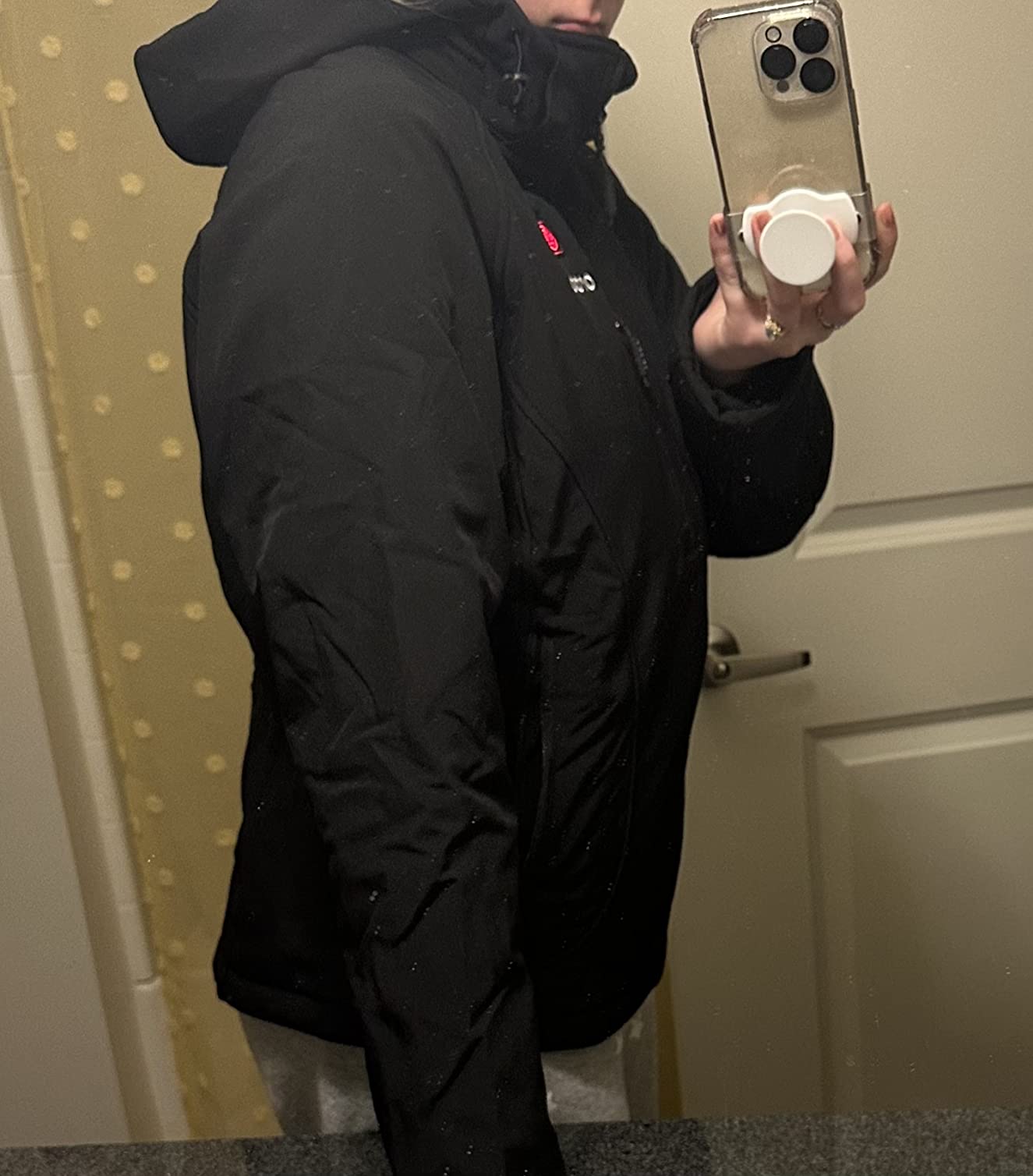 Women's Classic Heated Jacket, Shell Jacket with Battery customer photo 2