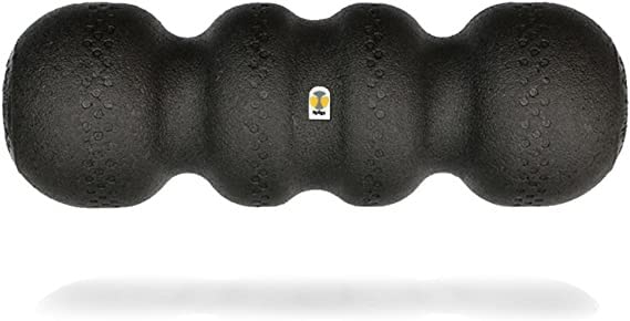 Rollga PRO - High Density Foam Roller for Exercise & Back Pain, 18 inches | Patented Grooves Protect Spine & Bone, Bumps Reach Deeper, Design Mimics Hands-On Massage, Increase Flexibility 22% customer photo 1