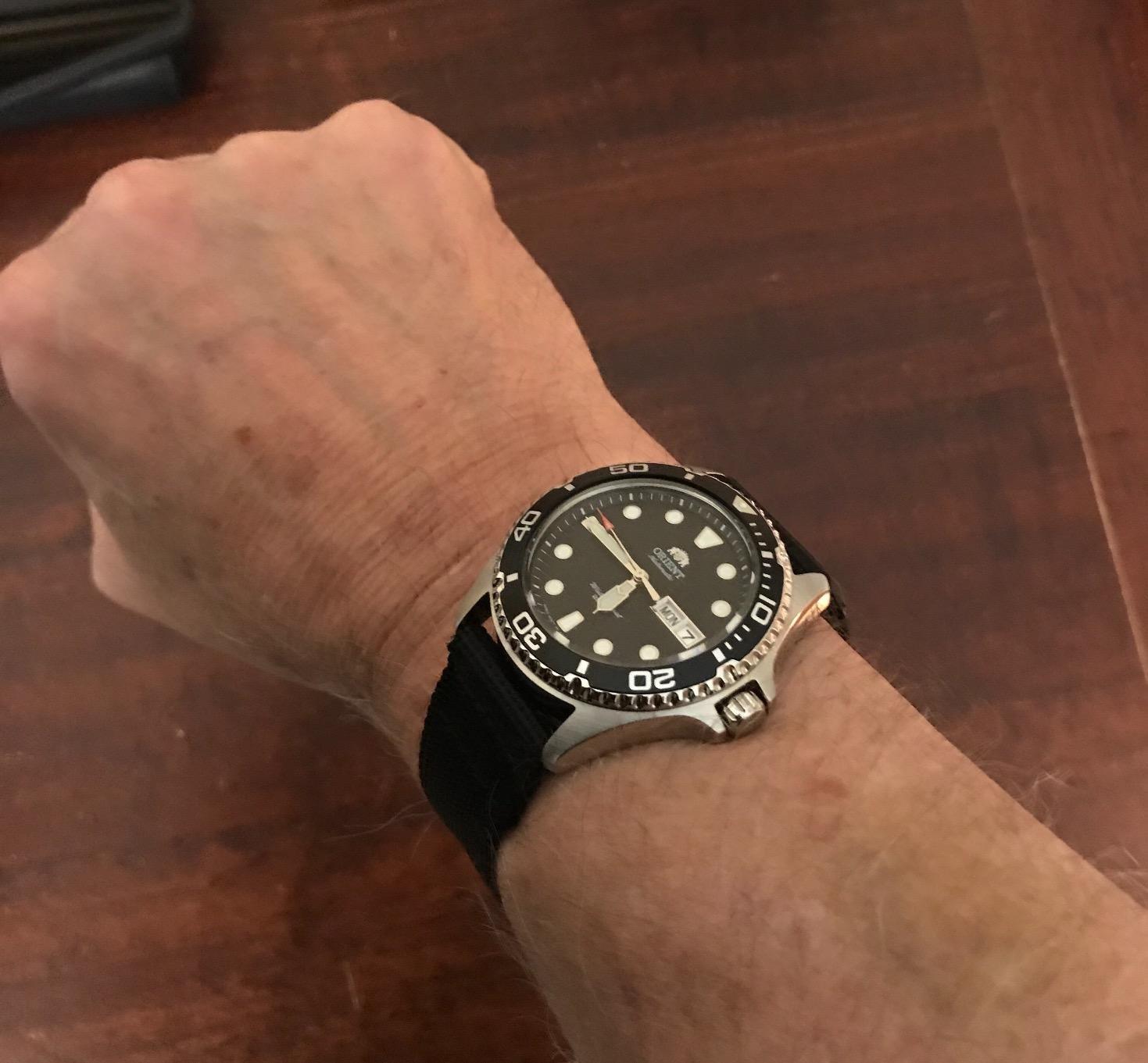 AA02 Diver | Automatic/Hand-Winding Movement | 41.5 mm Diver Style Watch | 200 m Water Resistance | Stainless Steel Case customer photo 1
