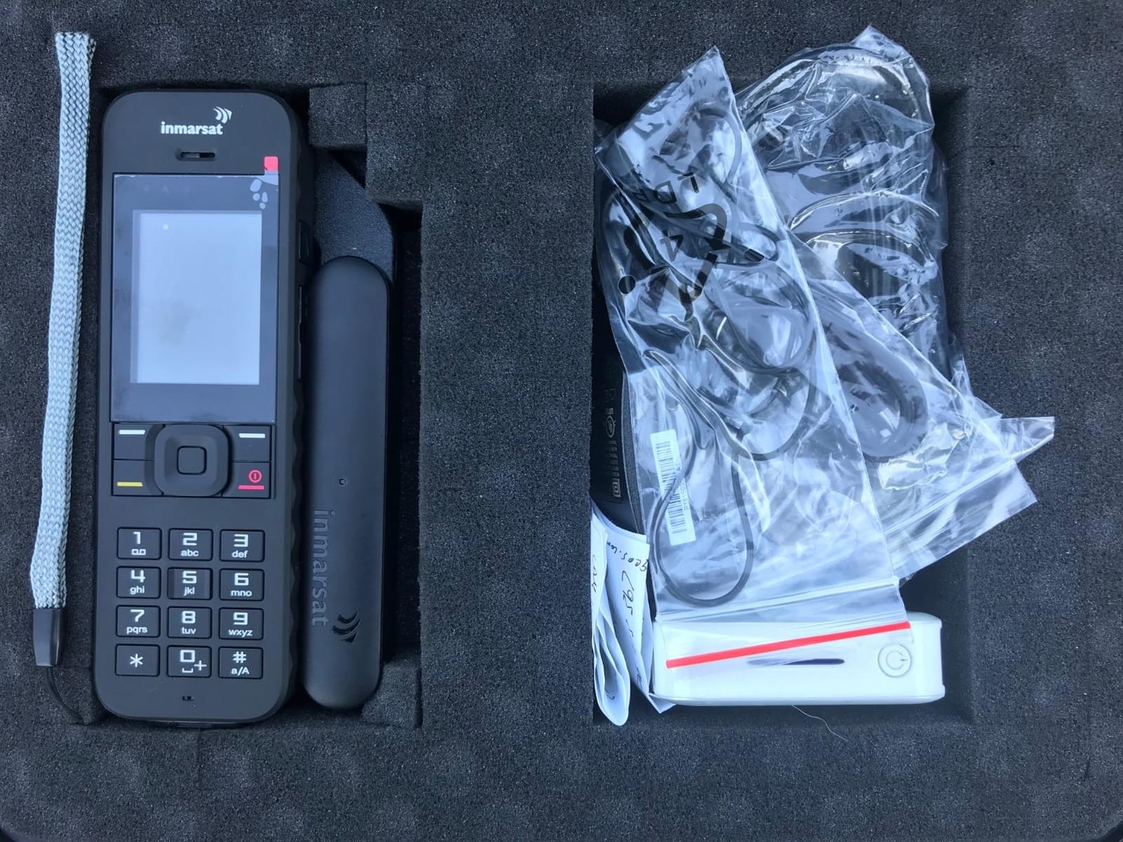 BlueCosmo Inmarsat IsatPhone 2.1 Satellite Phone Kit (SIM Included), unlocked - Global Coverage - Voice, SMS, GPS Tracking, Emergency SOS - Prepaid and Monthly Service Plan Options customer photo 1