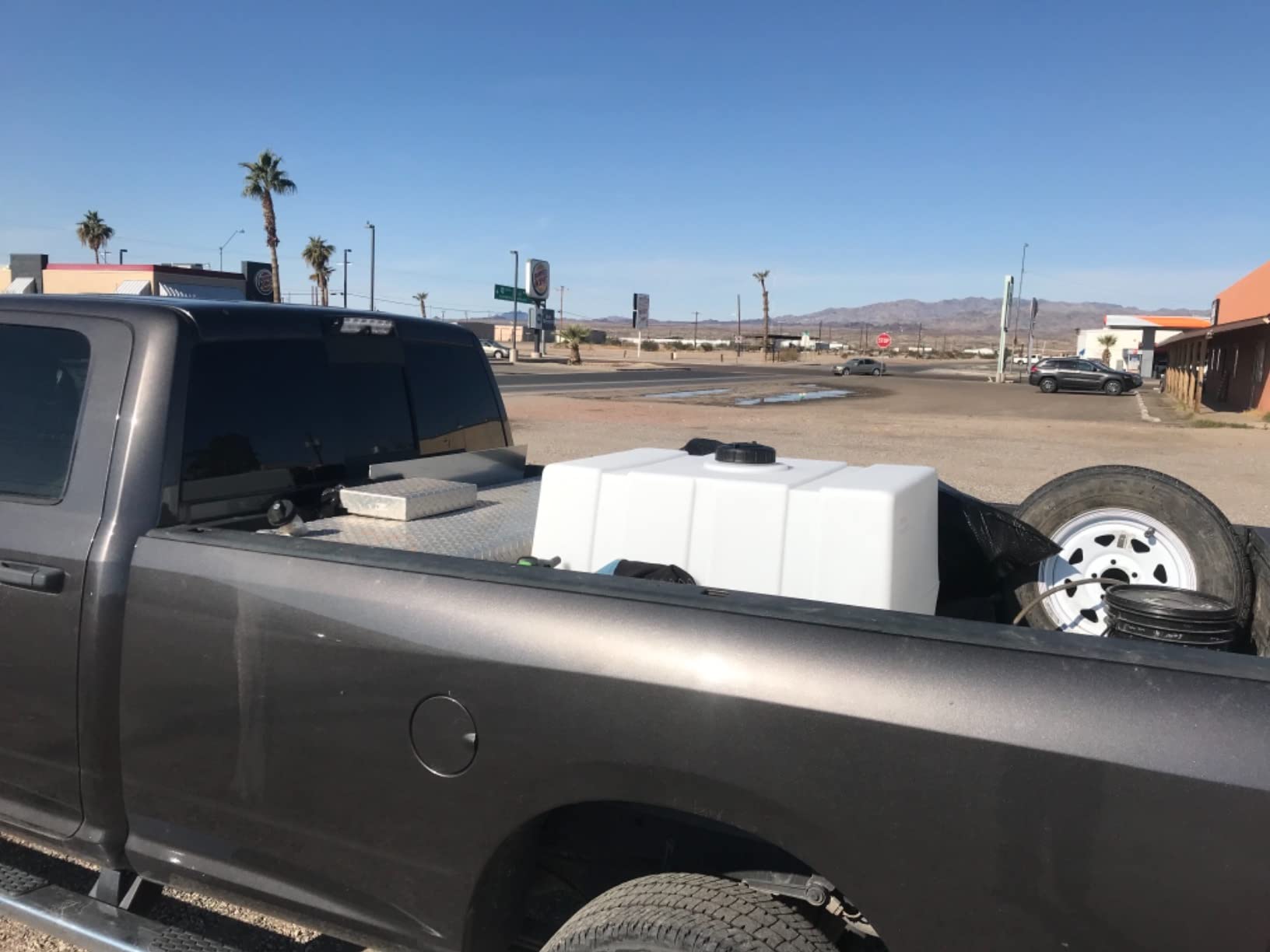 RomoTech 82123919 50 Gallon Square Polyethylene Water Storage Tank customer photo 2
