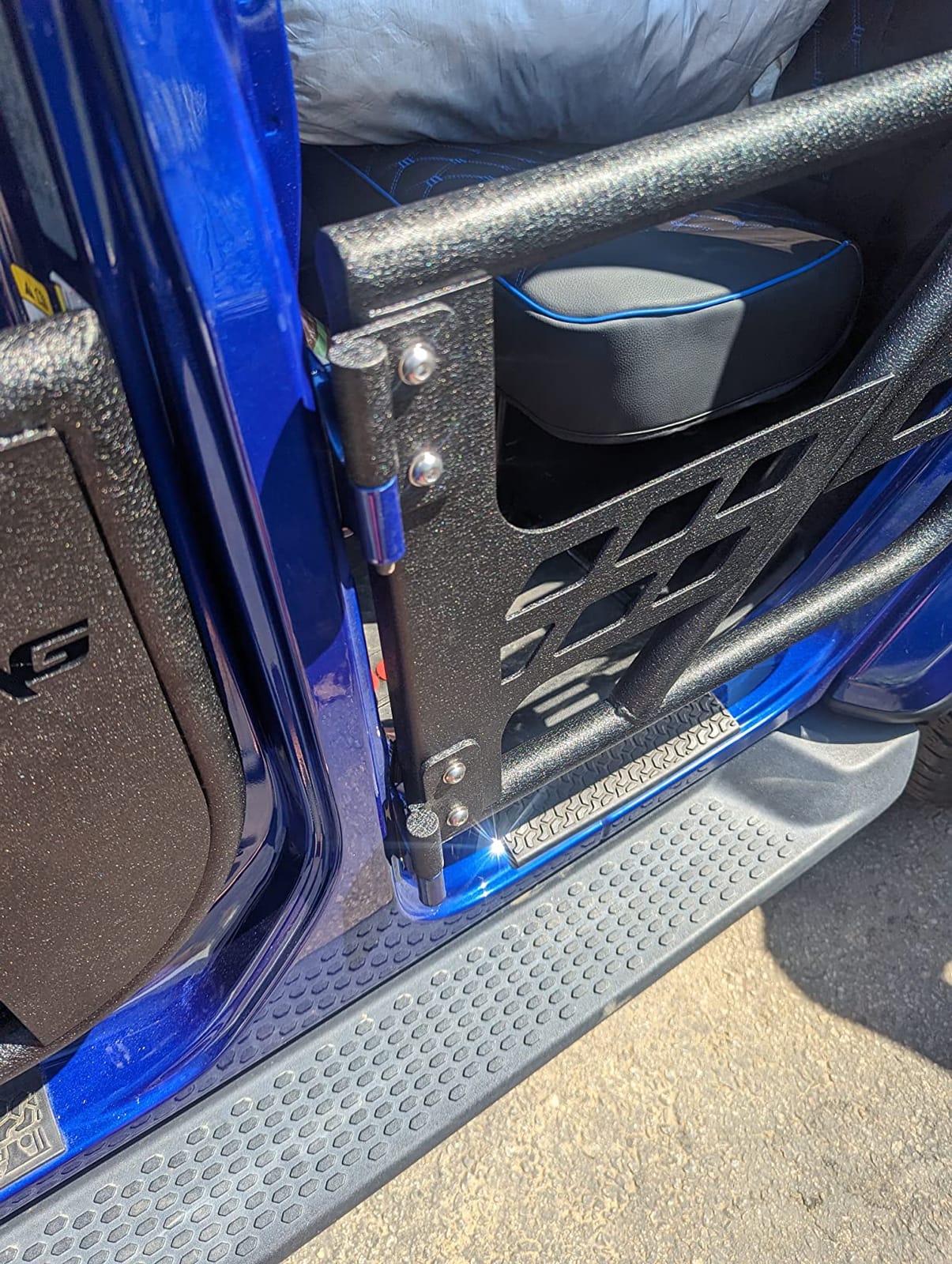 EAG Safari Tubular Doors with Mirror for 07-18 Jeep Wrangler JK 4 Door Only, Black customer photo 2