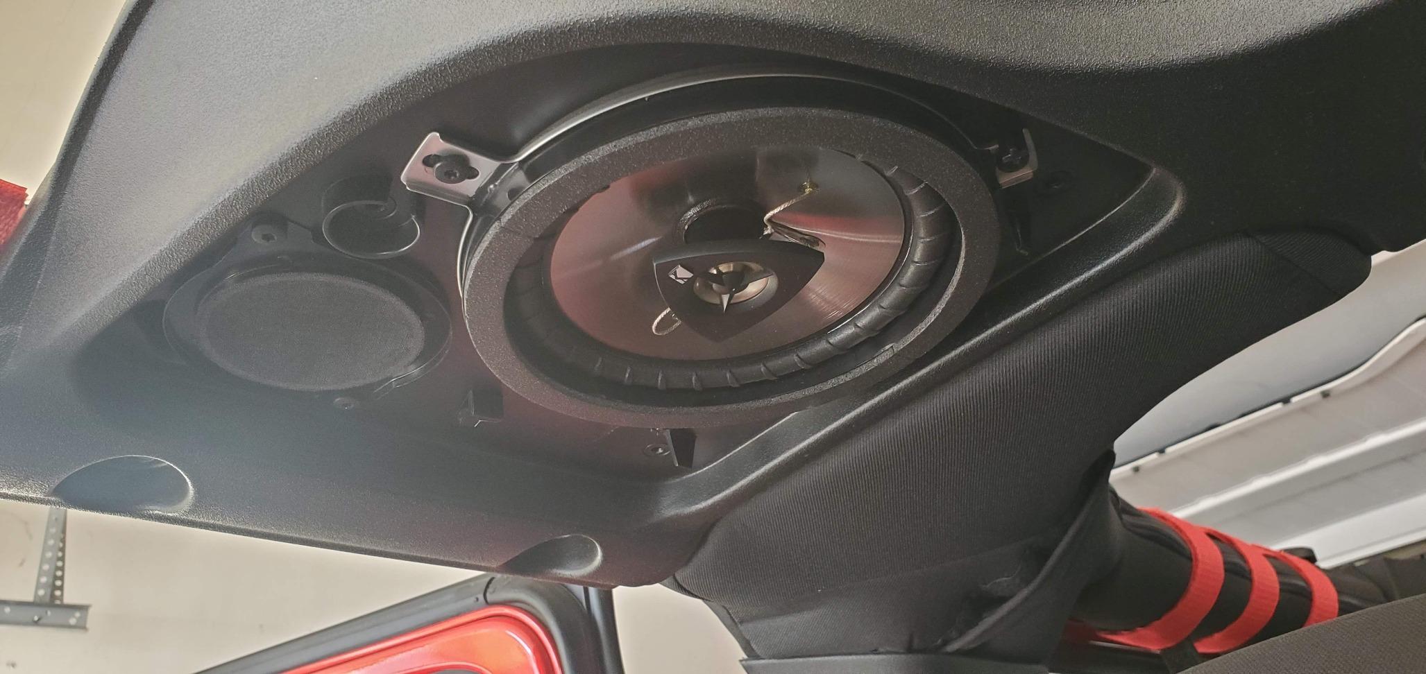 Chrysler Jeep Dodge 6.5inch Kicker Speaker Upgrade Set of 4 Mopar OEM customer photo 2