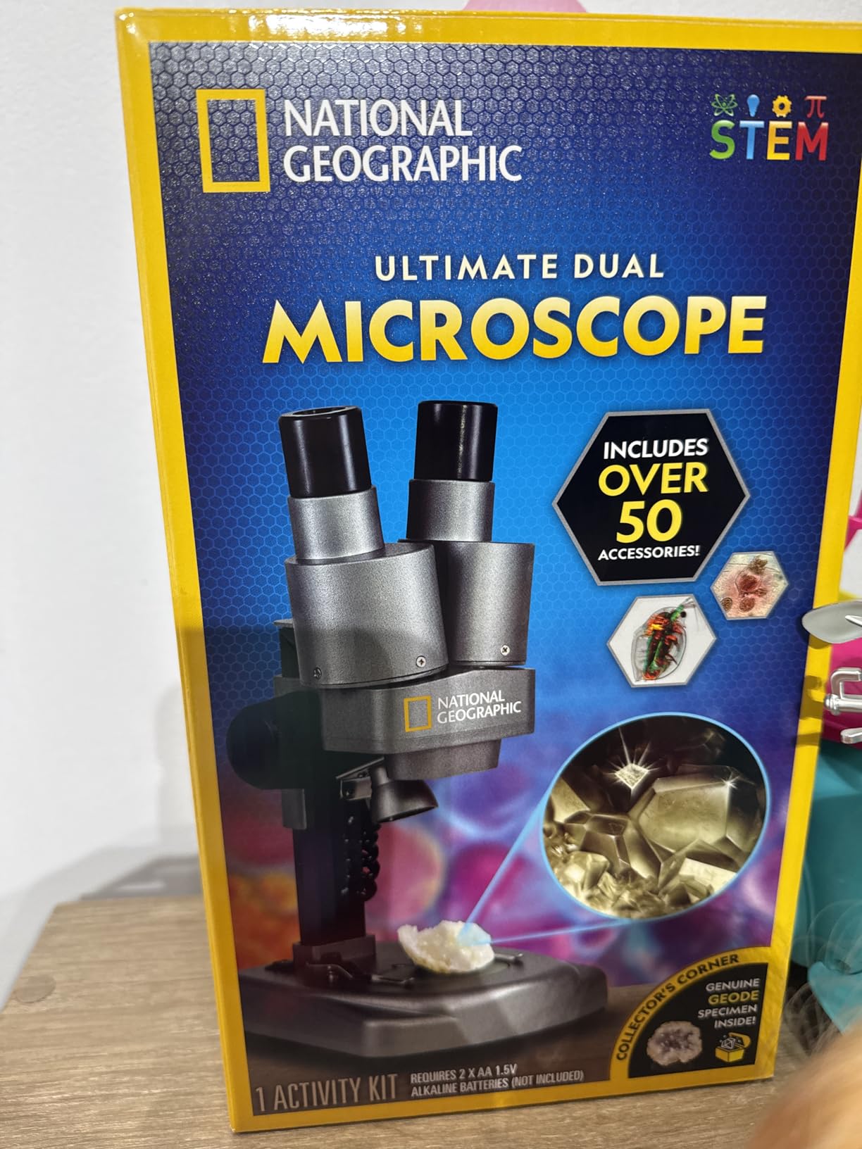National Geographic Dual LED Microscope Science Kit for Kids Ages 8-12 customer photo 1