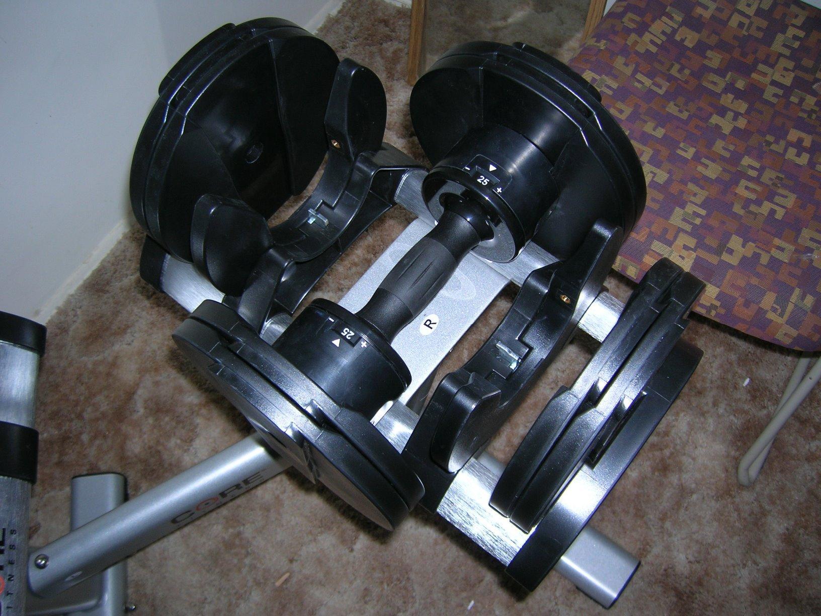 Core Fitness® Adjustable Dumbbell Weight Set by Affordable Dumbbells customer photo 2