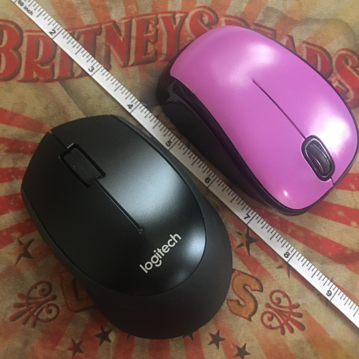 Logitech M330 Silent Plus Full Size 2.4 GHz Wireless Mouse - Black customer photo 2