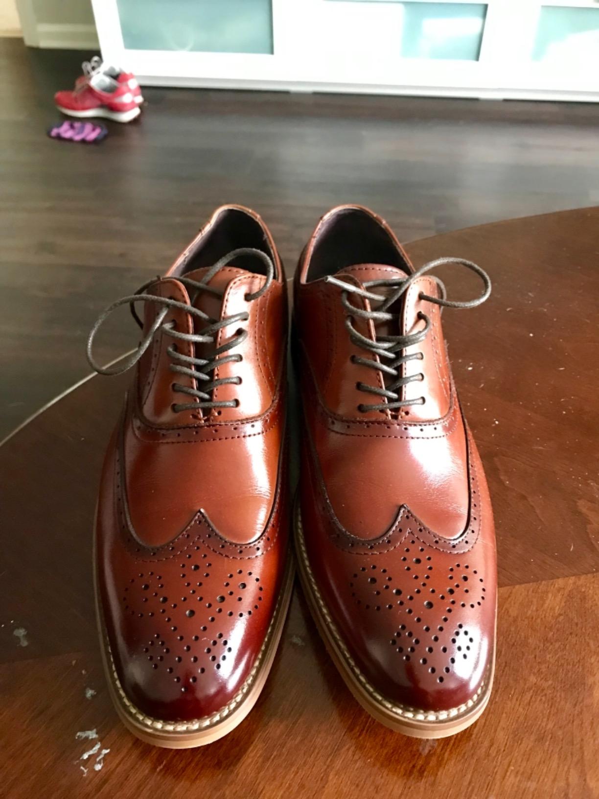 Stacy Adams Men's Dunbar-Wingtip Oxford customer photo 1