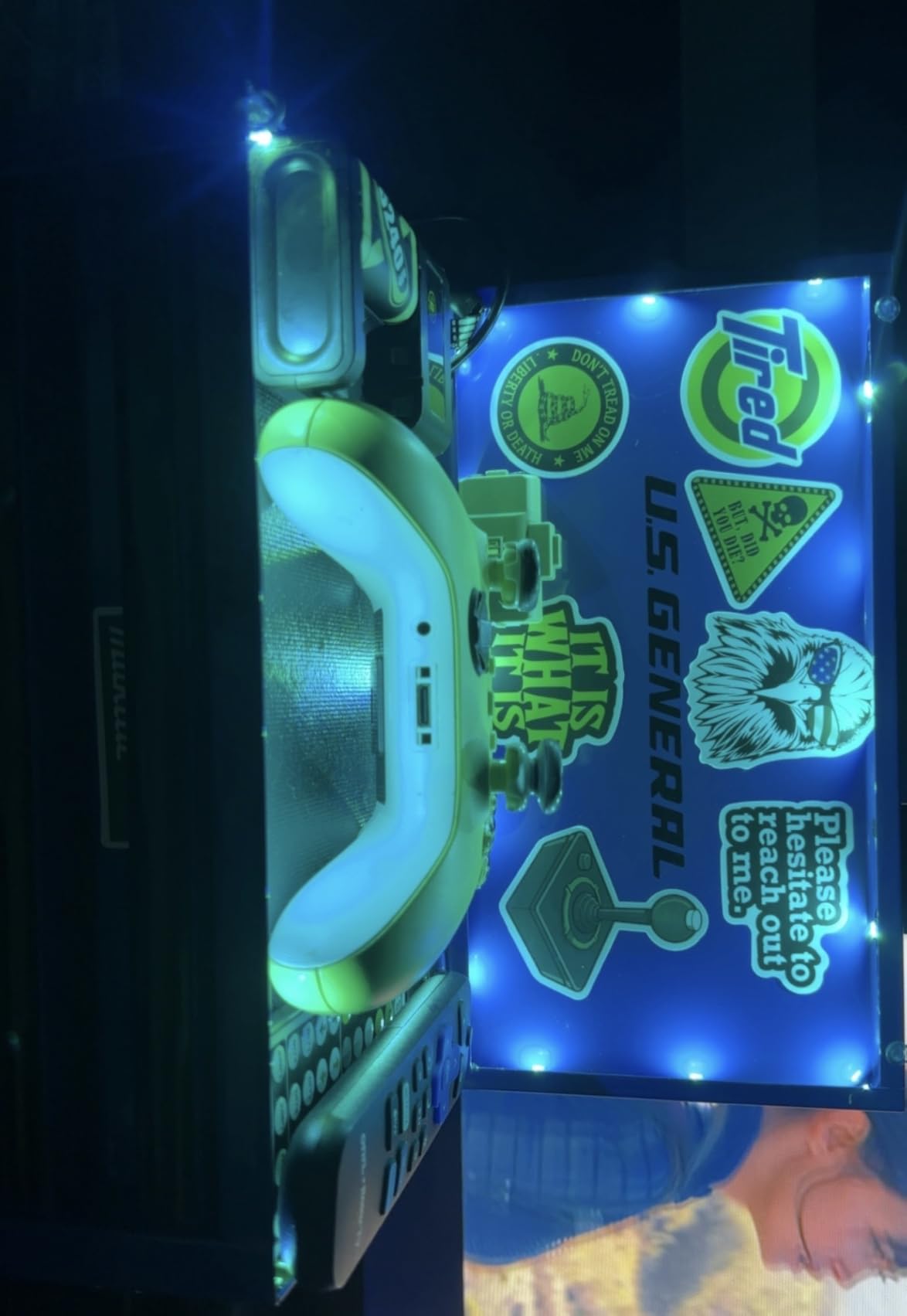 USB LED Strip Lights Kit, 4 Pre-Cut 1.64ft/6.56ft RGB with Remote customer photo 2
