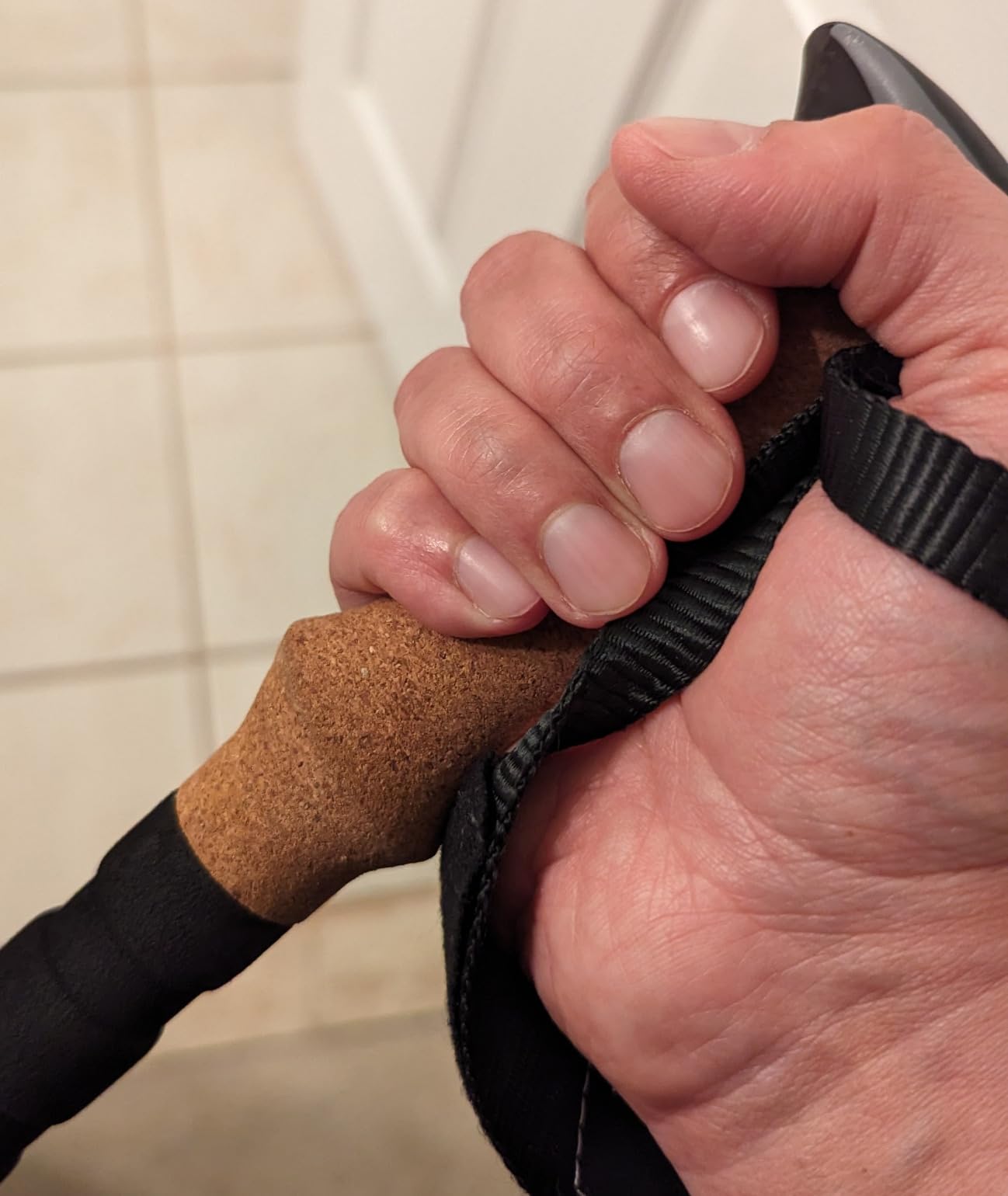 Cascade Mountain Tech Lightweight Aircraft-Grade Aluminum Trekking Poles with Extended Down Grip Plus Tip Kit customer photo 1
