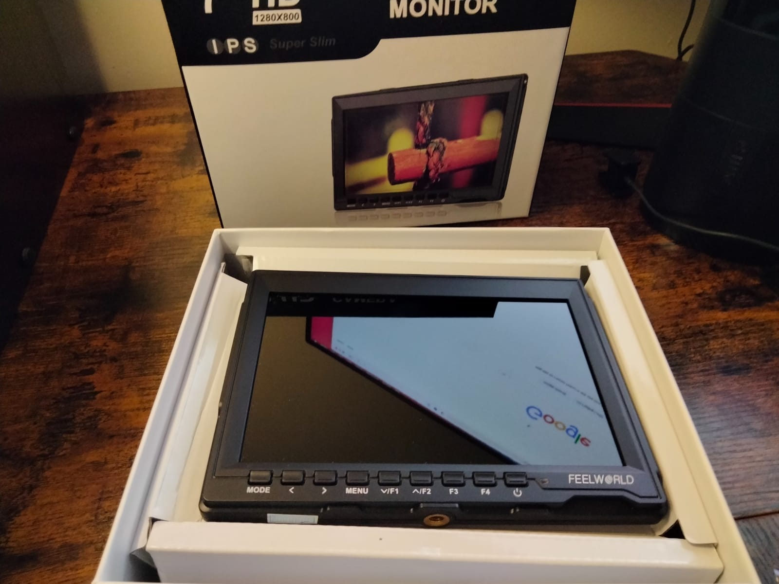FEELWORLD FW759 PRO 7 Inch 400nit Touchscreen Field DSLR Camera Monitor customer photo 2