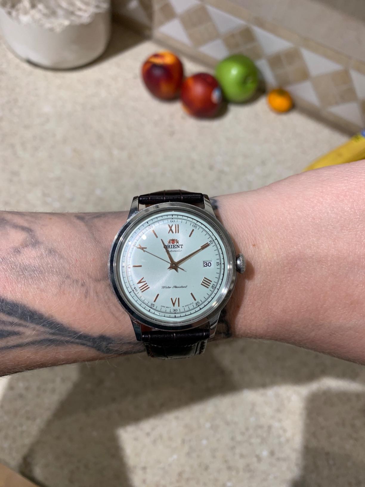 Bambino Version 2 | Automatic/Hand-Winding Wrist Watch | 40.5 mm Case | Classic Watch customer photo 1