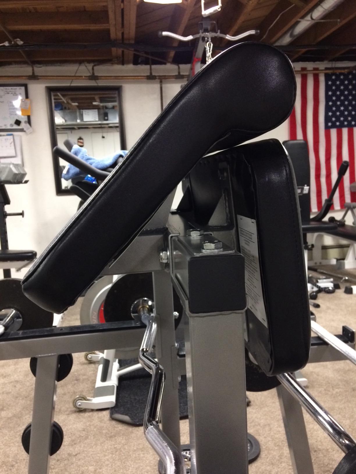 Valor Fitness Preacher Curl Bench - Adjustable Curling Machines Sit or Stand for Upper Body Home Gym Biceps Workout customer photo 2