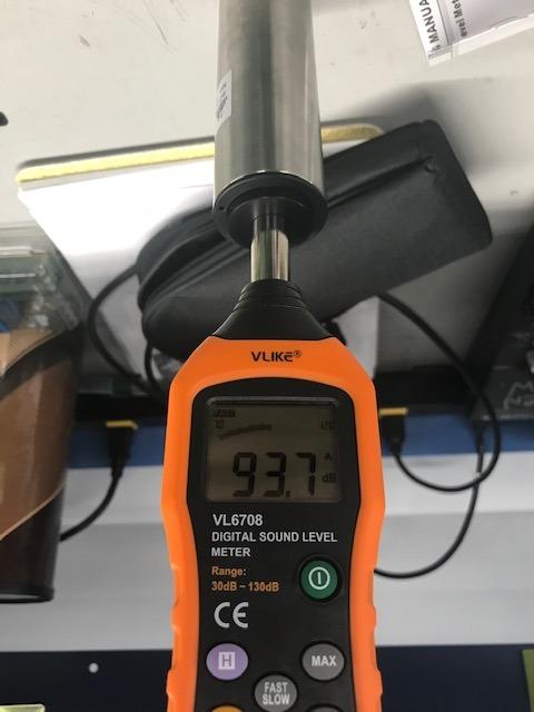 VLIKE LCD Digital Audio Decibel Meter Sound Level Meter Noise Level Meter Sound Monitor dB Meter Noise Measurement Measuring 30 dB to 130 dB A/C Mode (Batteries Not Include) customer photo 1