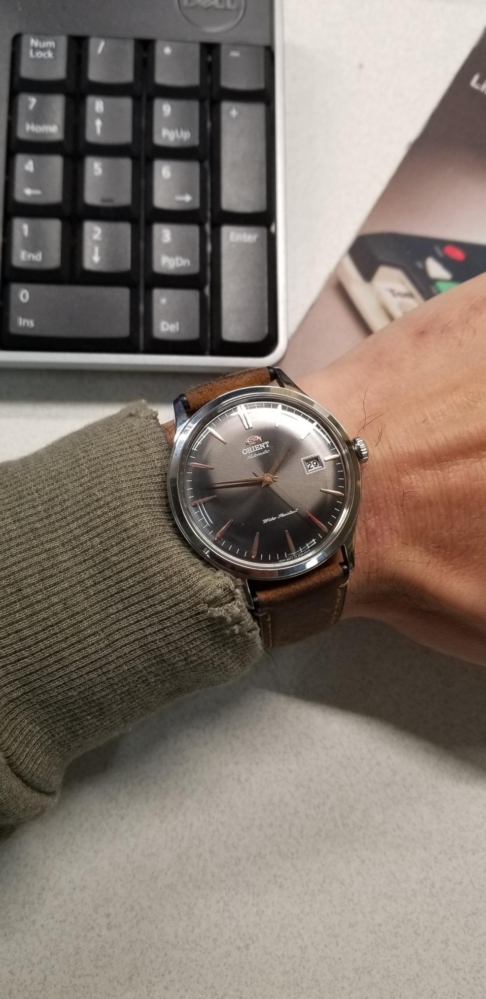 Bambino Version 4 | Automatic/Hand-Winding | 42mm Automatic Dress Watch customer photo 2